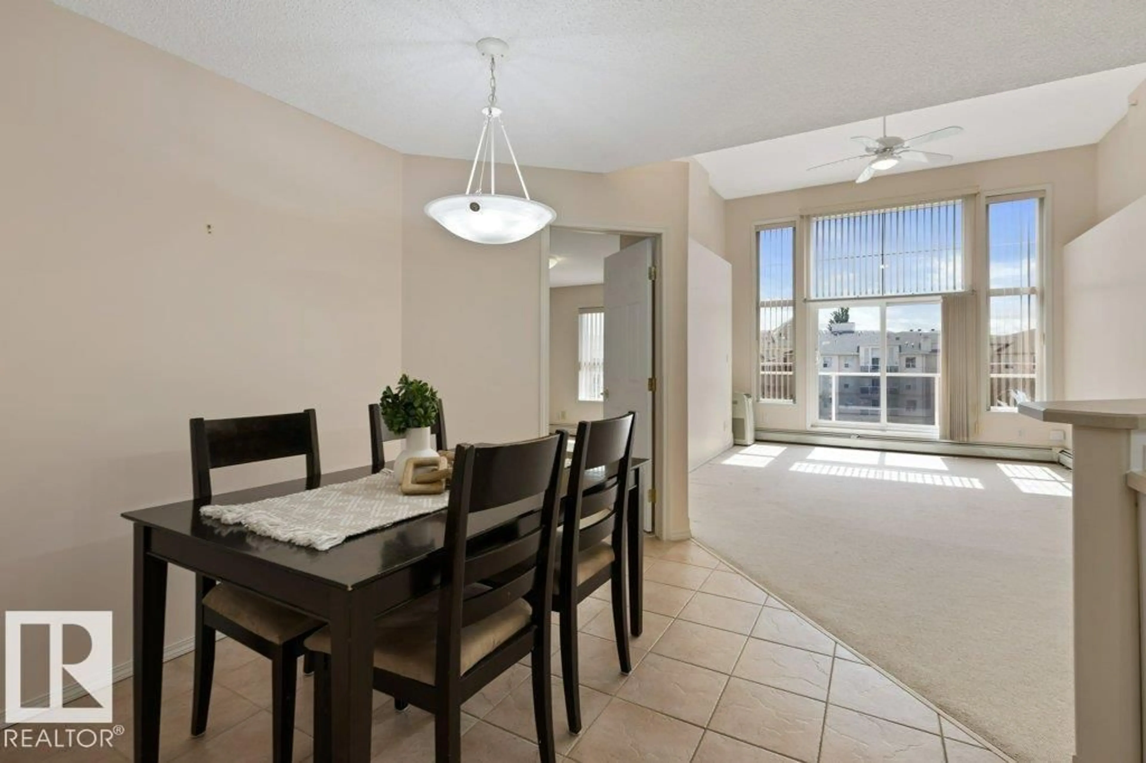 Dining room, ceramic/tile floor for #412 - 9760 174 ST, Edmonton Alberta T5T6J4