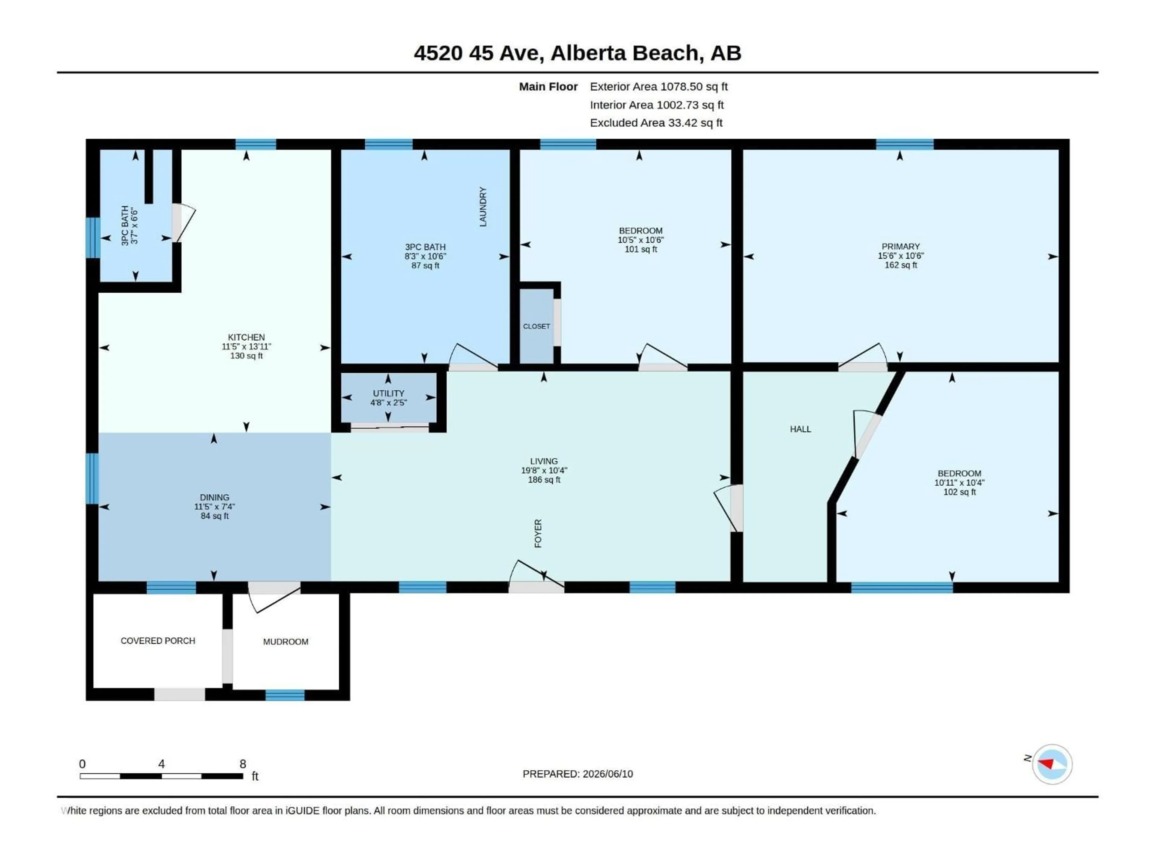 Floor plan for 4520 45 ST, Rural Lac Ste. Anne County Alberta T0E0E0