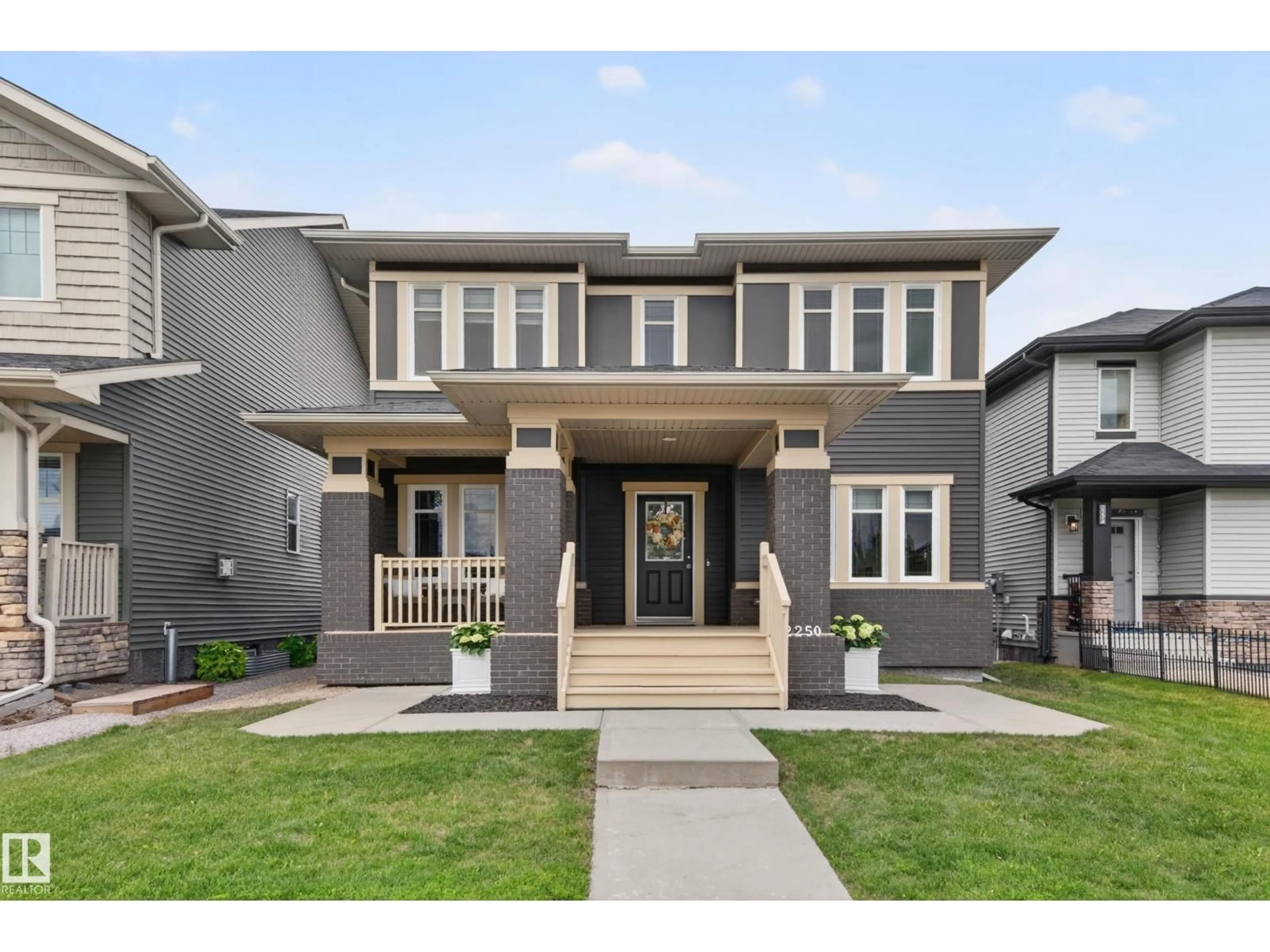 Home with brick exterior material, street for 2250 ASPEN TR, Sherwood Park Alberta T8H0W4