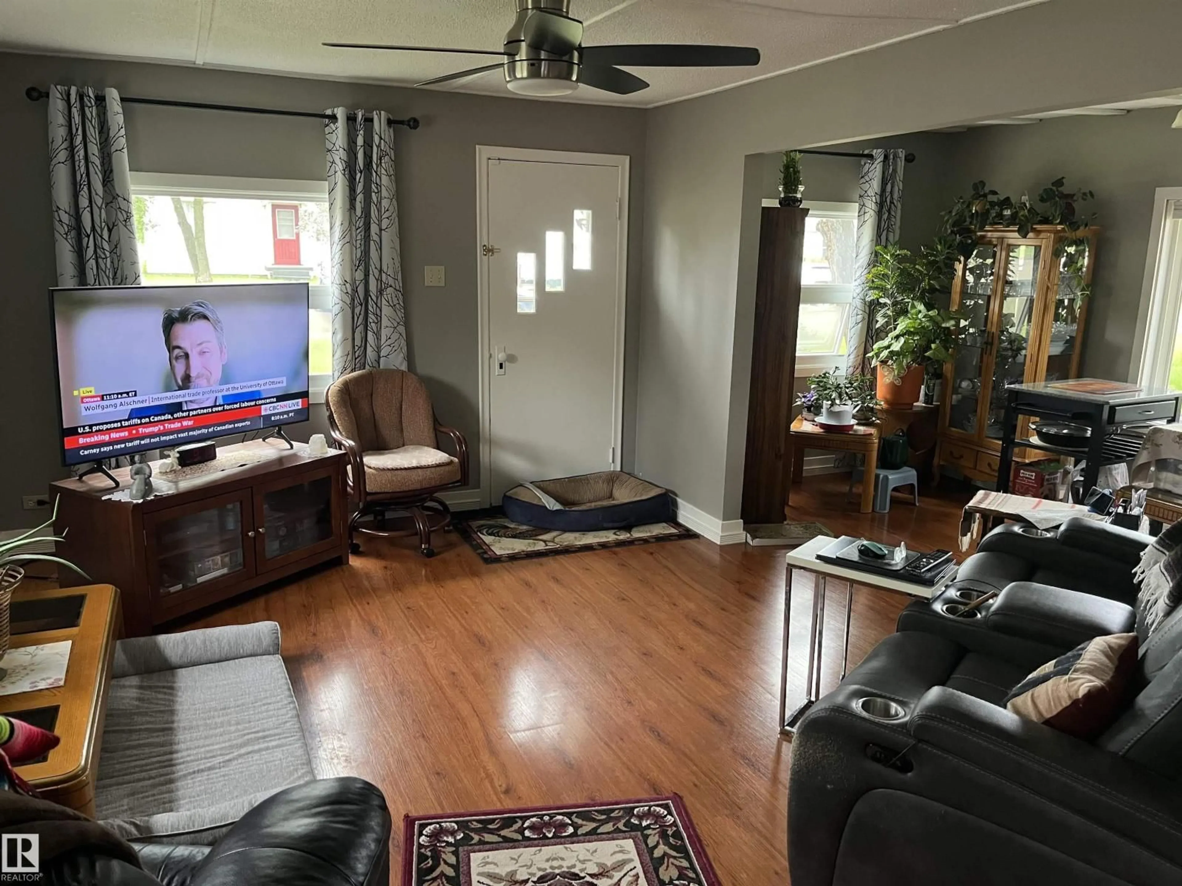 Living room with furniture, unknown for 5104 55 AV, Tofield Alberta T0B4J0