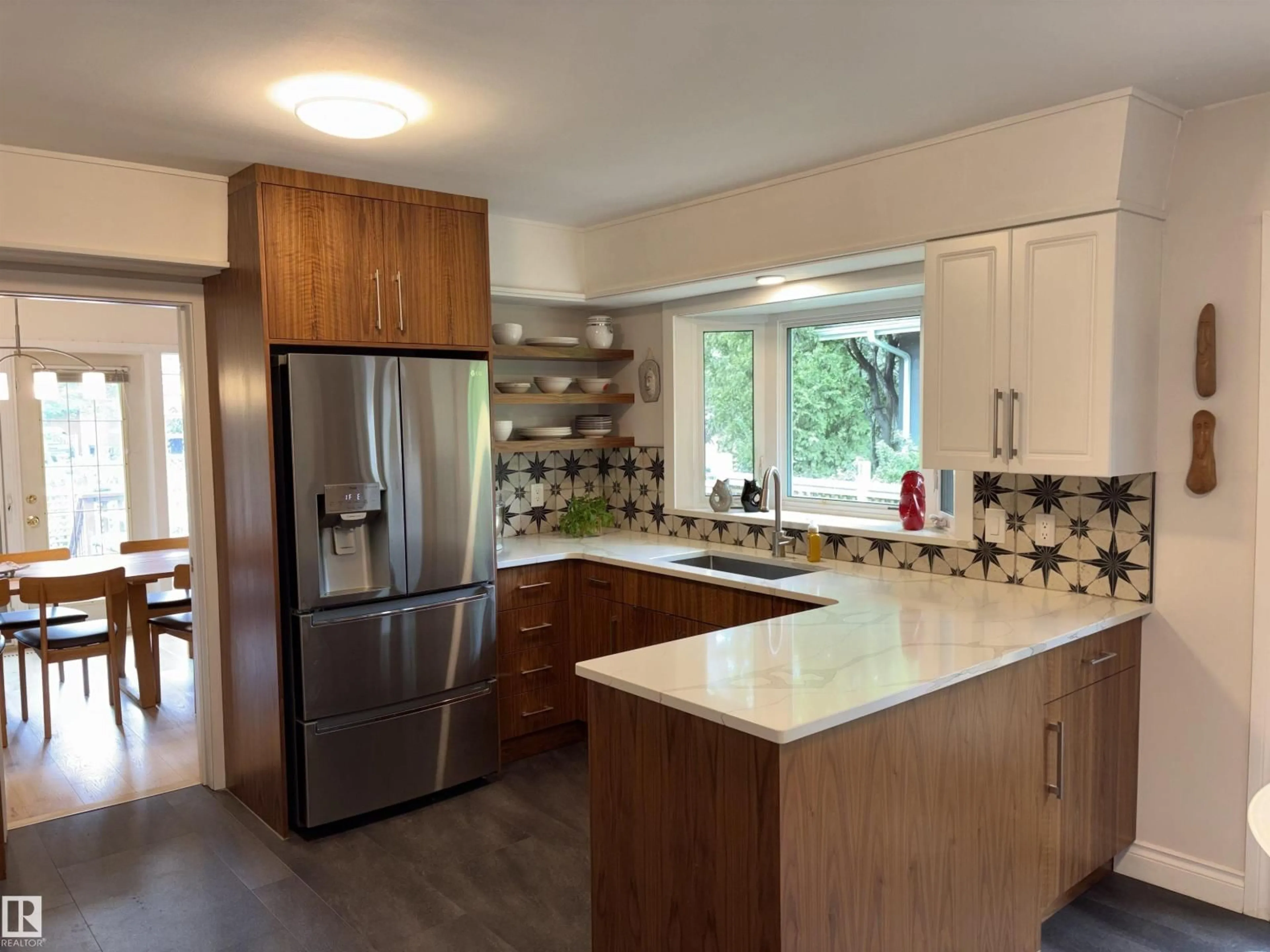Open concept kitchen, unknown for 14016 85 AV, Edmonton Alberta T5R3Y8