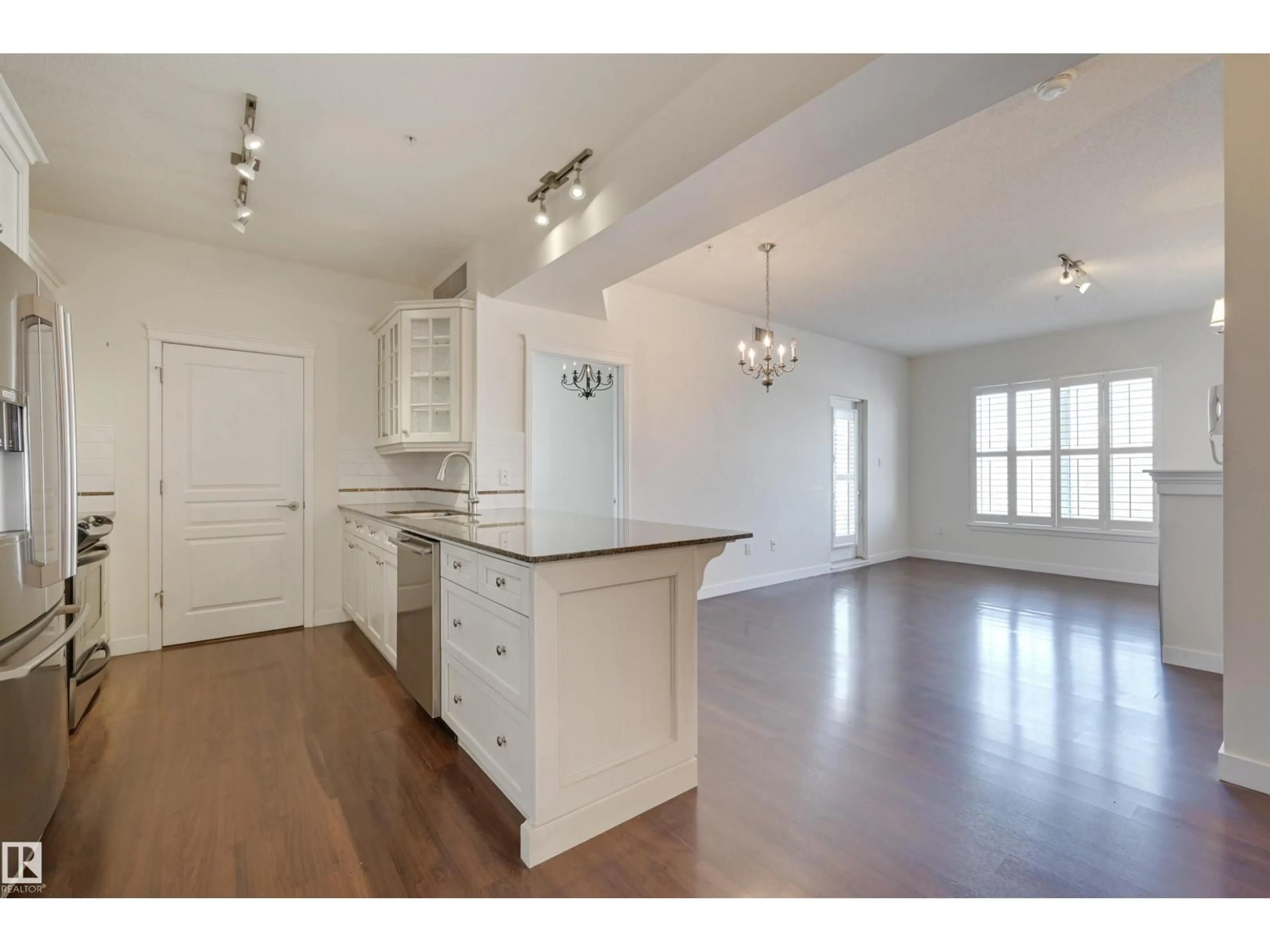 Open concept kitchen, unknown for 521 - 10333 112 ST, Edmonton Alberta T5K0B4