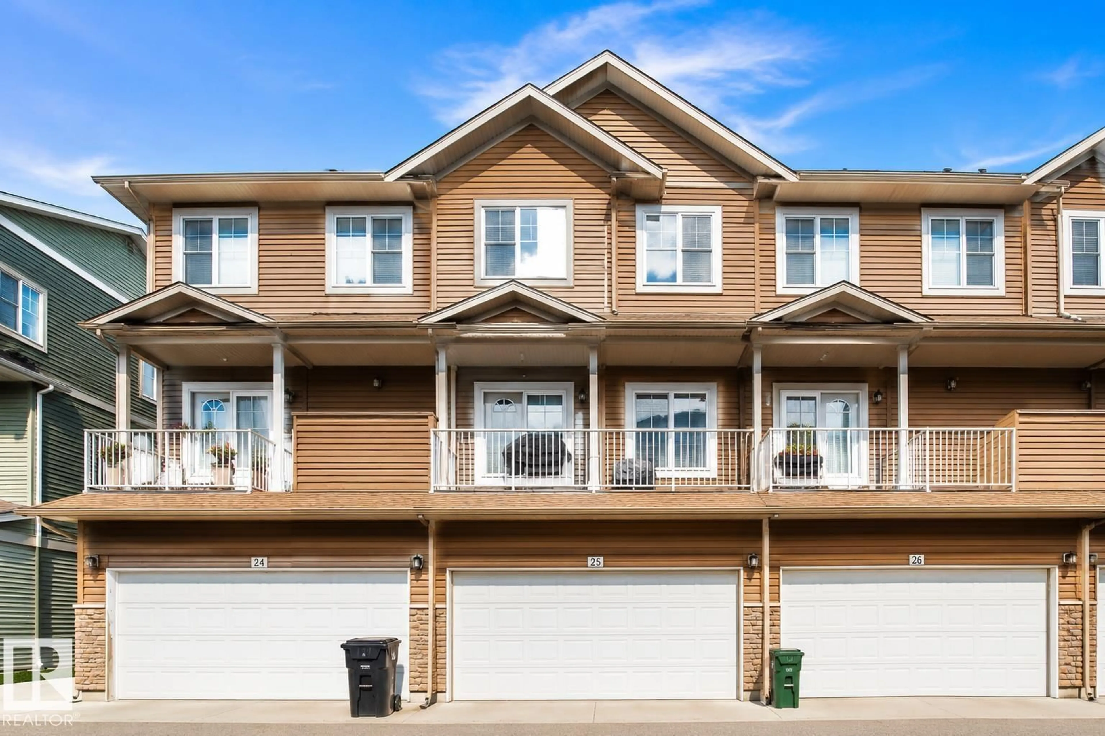 Home with vinyl exterior material, water/lake/river/ocean view for 25 - 1051 GRAYDON HILL BV, Edmonton Alberta T6W3C8