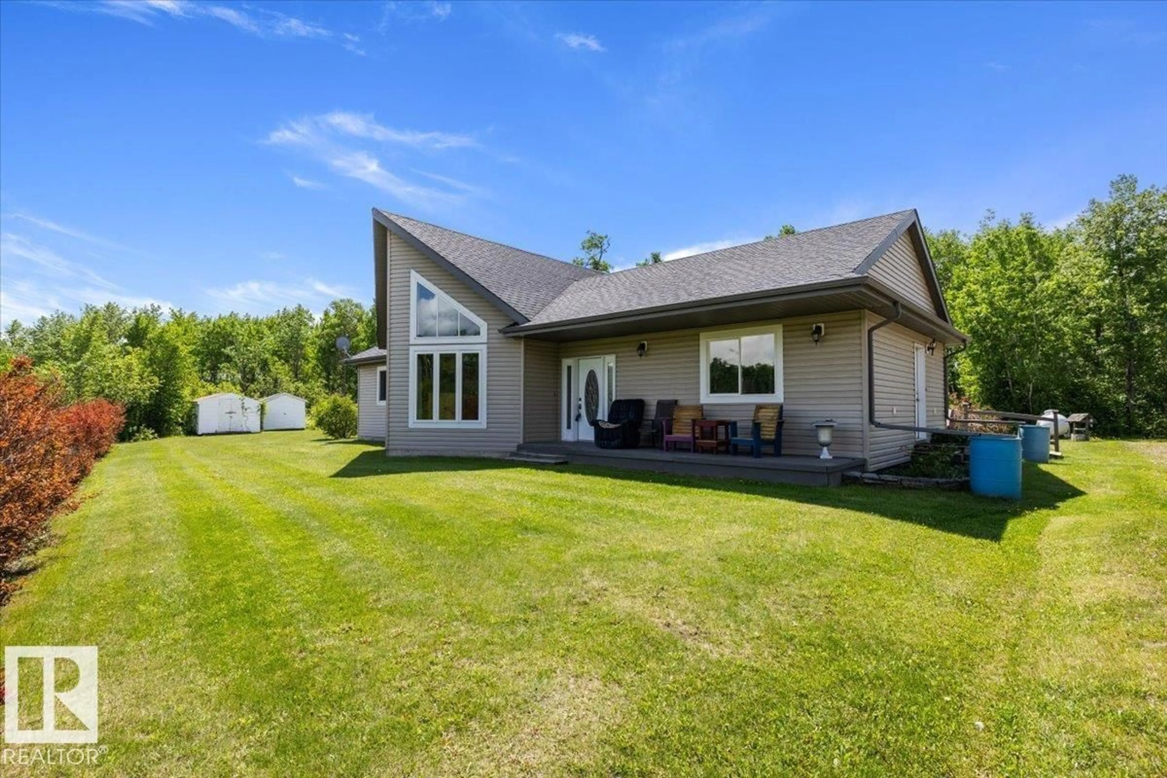 A pic from outside/outdoor area/front of a property/back of a property/a pic from drone, water/lake/river/ocean view for 11 - 52210 RANGE ROAD 192, Rural Beaver County Alberta T0B4J1
