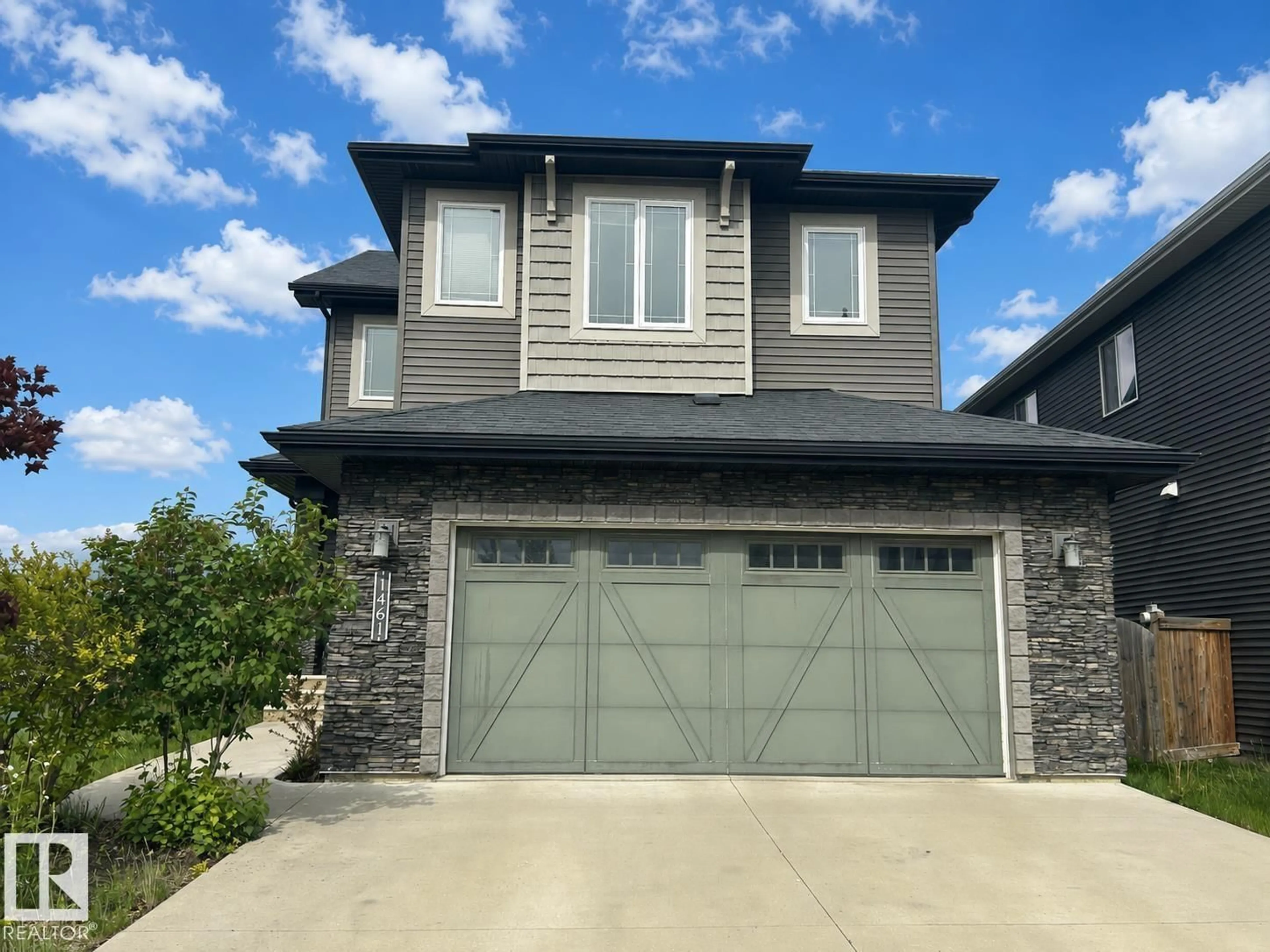 Home with brick exterior material, street for 1461 WATT DR, Edmonton Alberta T6X1T1