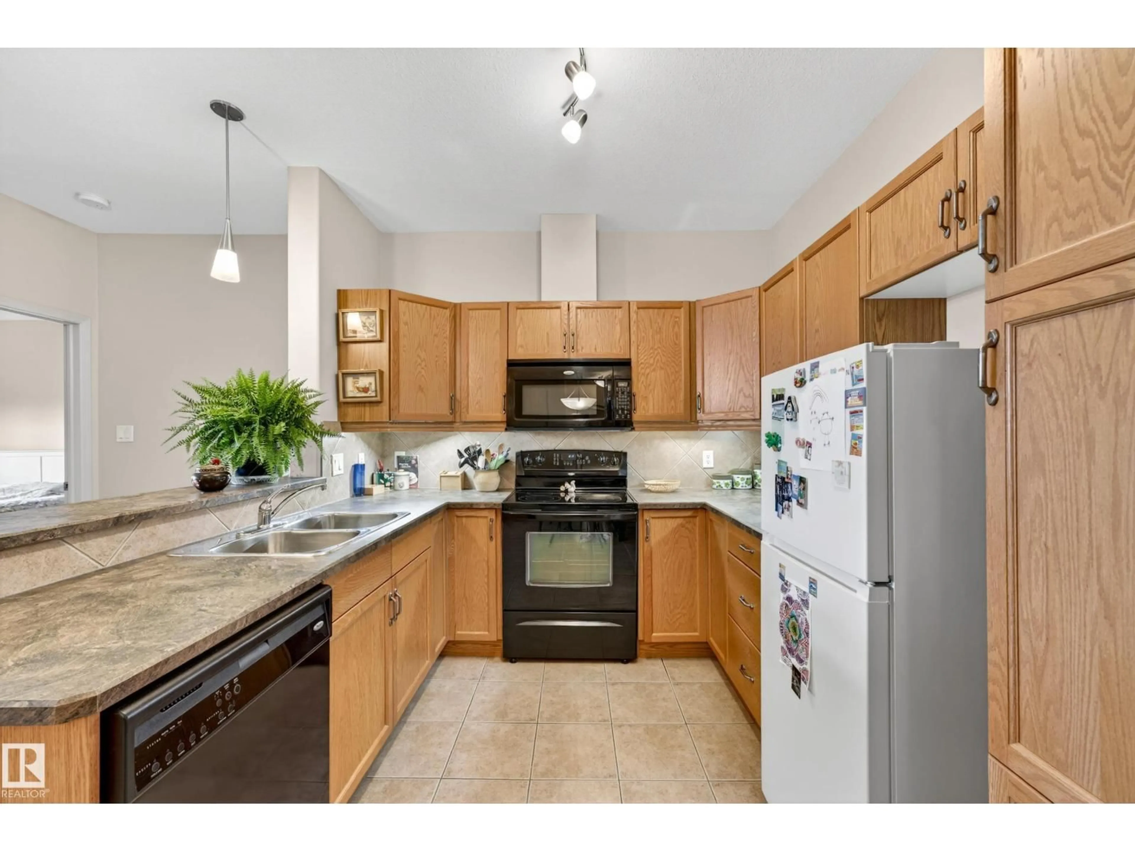 Standard kitchen, unknown for #133 - 2503 HANNA CR NW, Edmonton Alberta T6R0H1