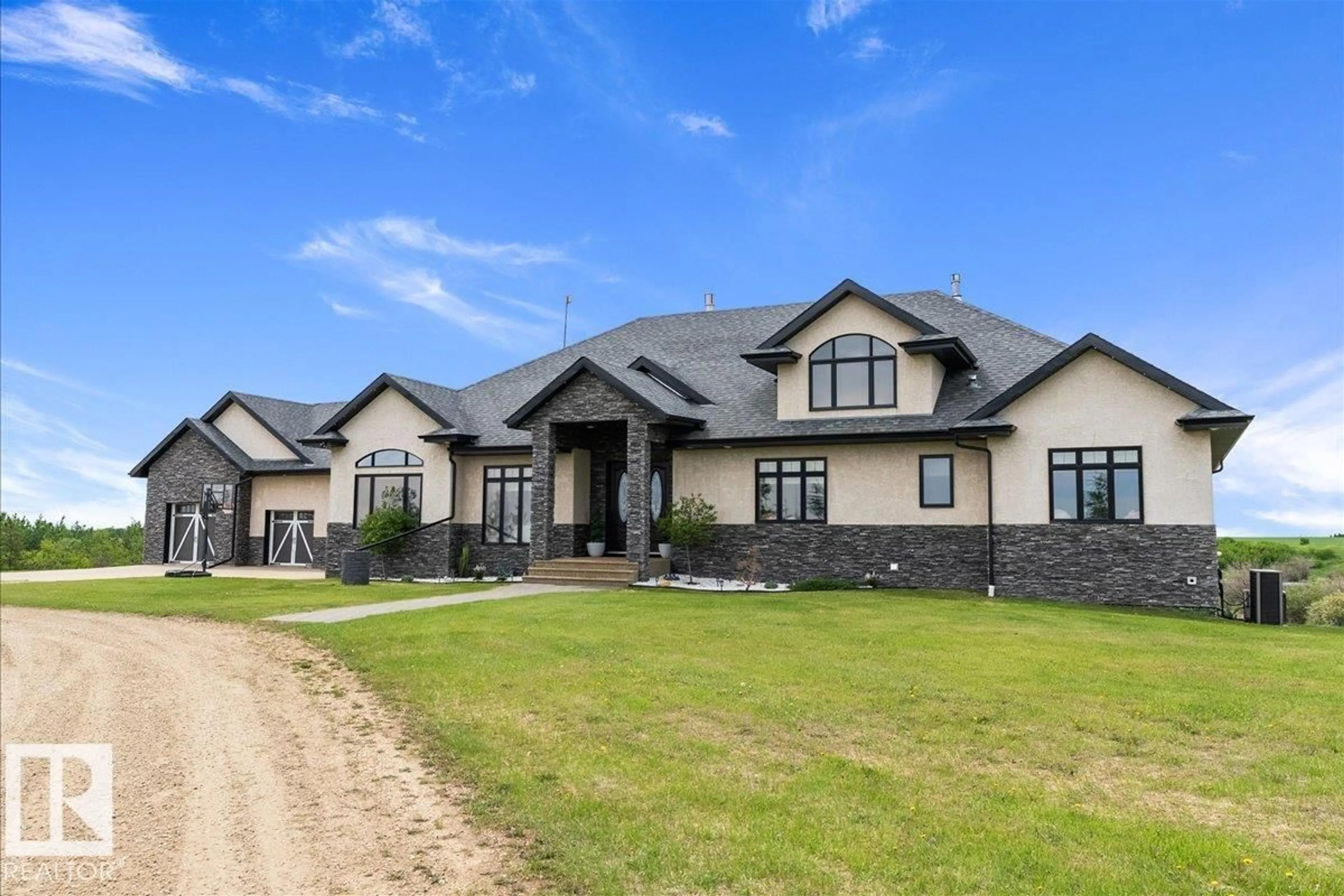 Home with brick exterior material, unknown for 18407 TWP RD 500, Rural Beaver County Alberta T0B4J3