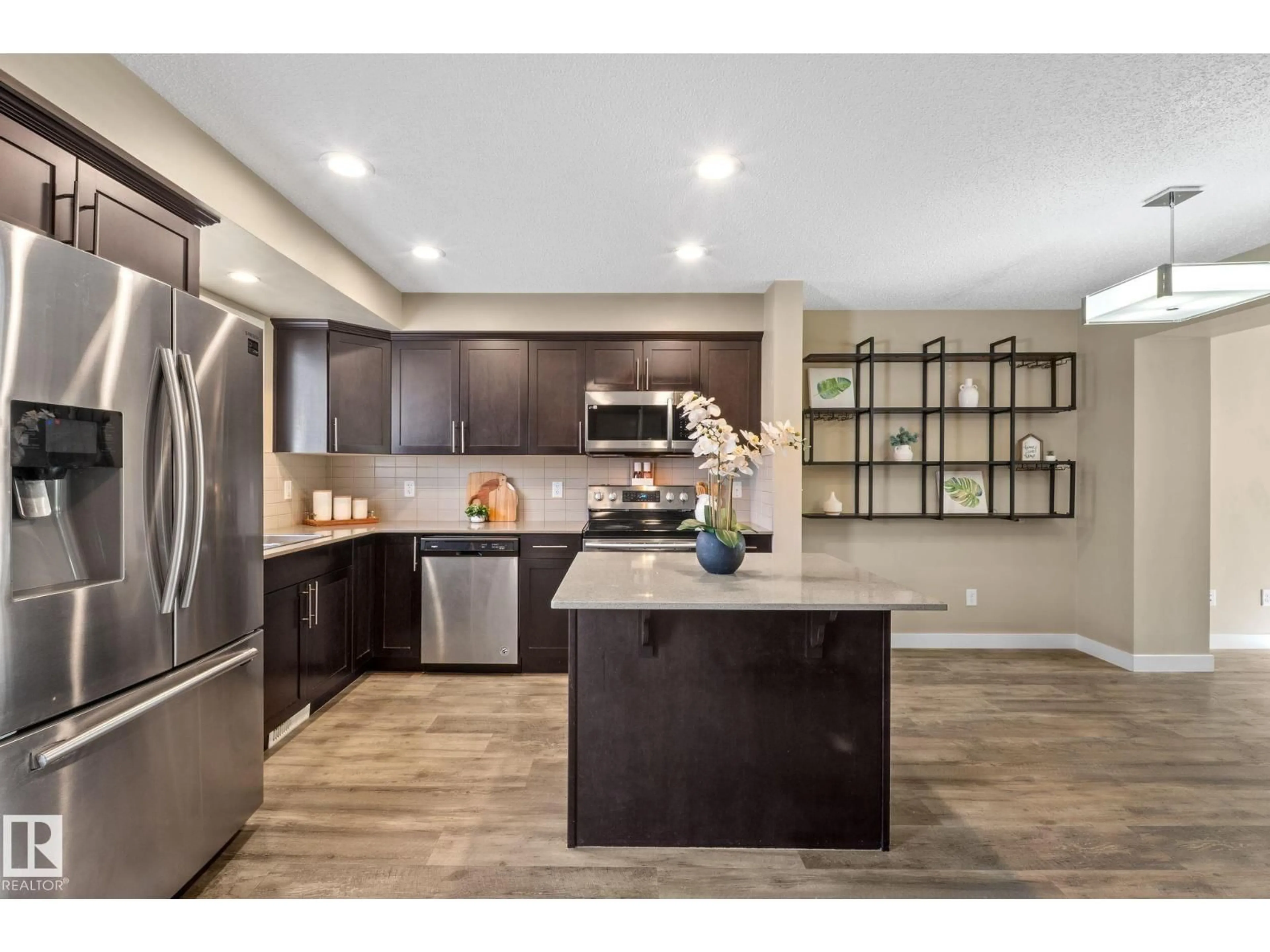 Open concept kitchen, unknown for 12809 203A NW, Edmonton Alberta T5S0M6
