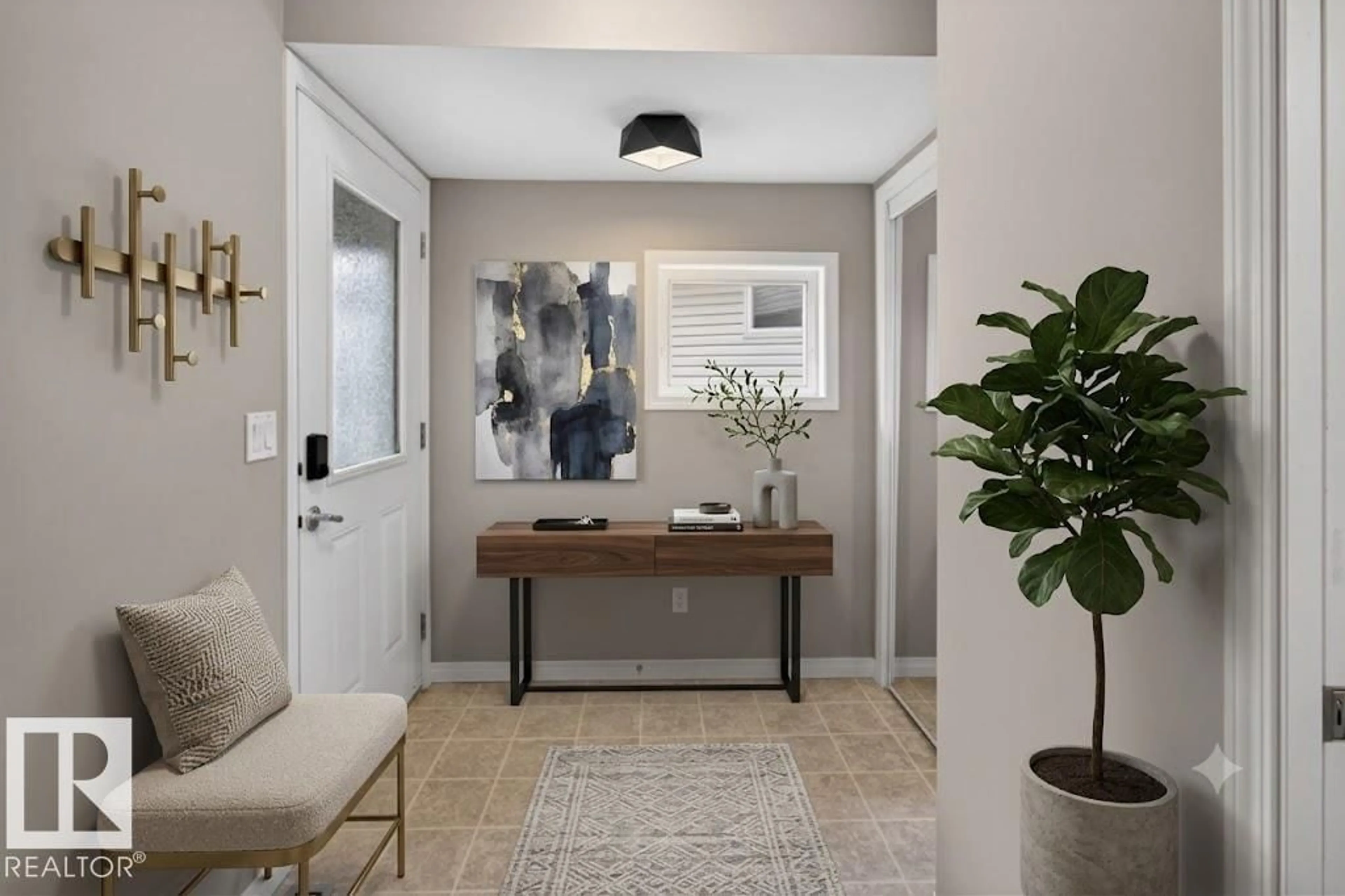 Indoor entryway for 11 - 88 CLOVER BAR LN, Sherwood Park Alberta T8H0C4