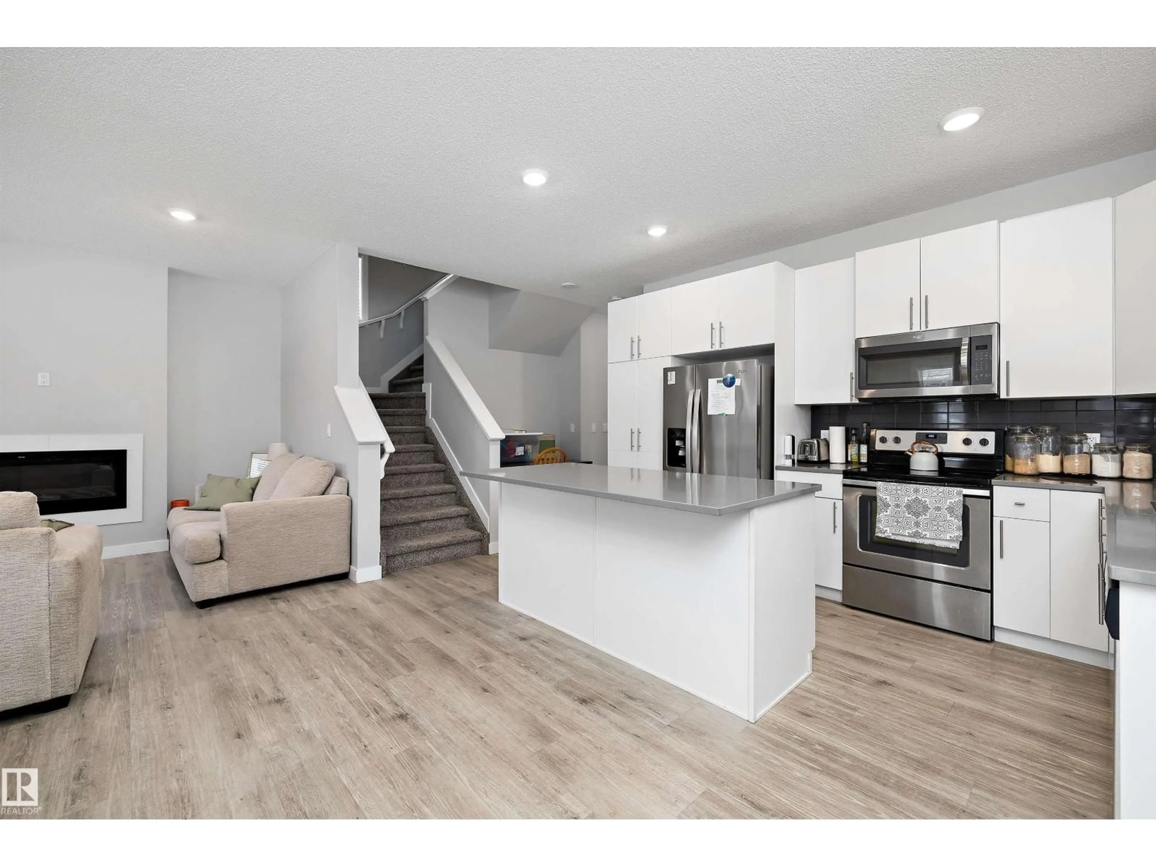 Open concept kitchen, unknown for NW - 7419 106 ST, Edmonton Alberta T6E4W1