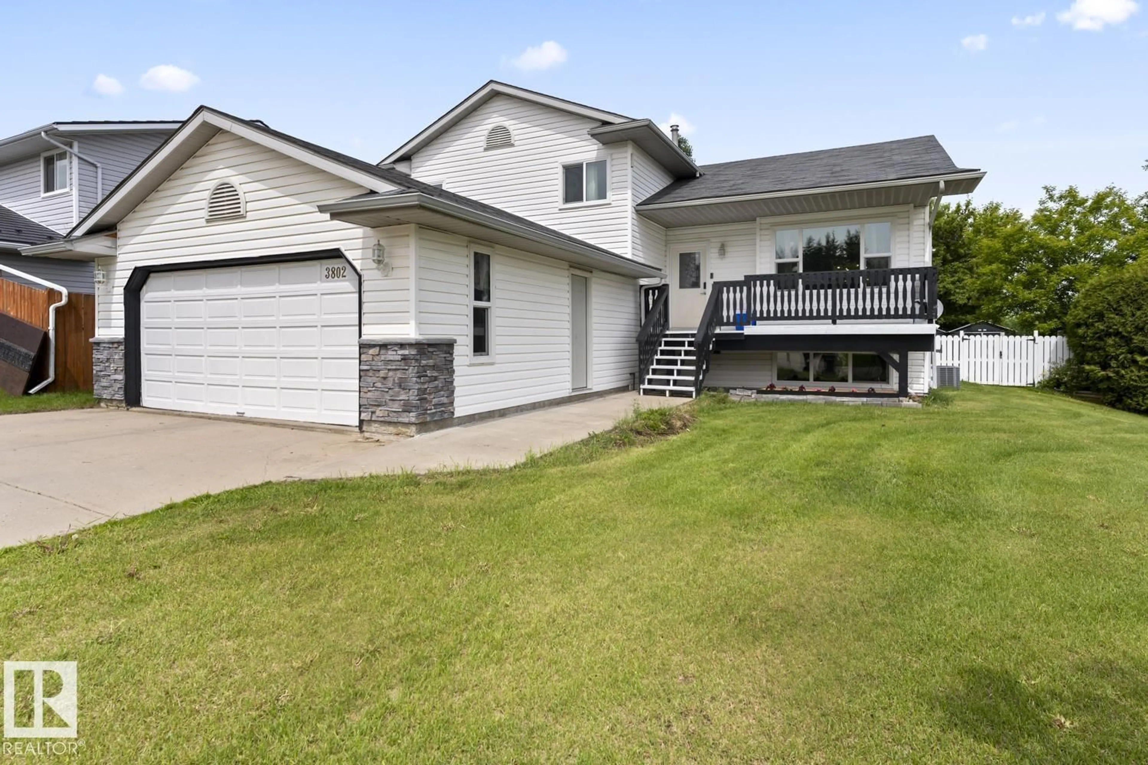 Home with vinyl exterior material, street for 3802 51 AV, Cold Lake Alberta T9M2B2