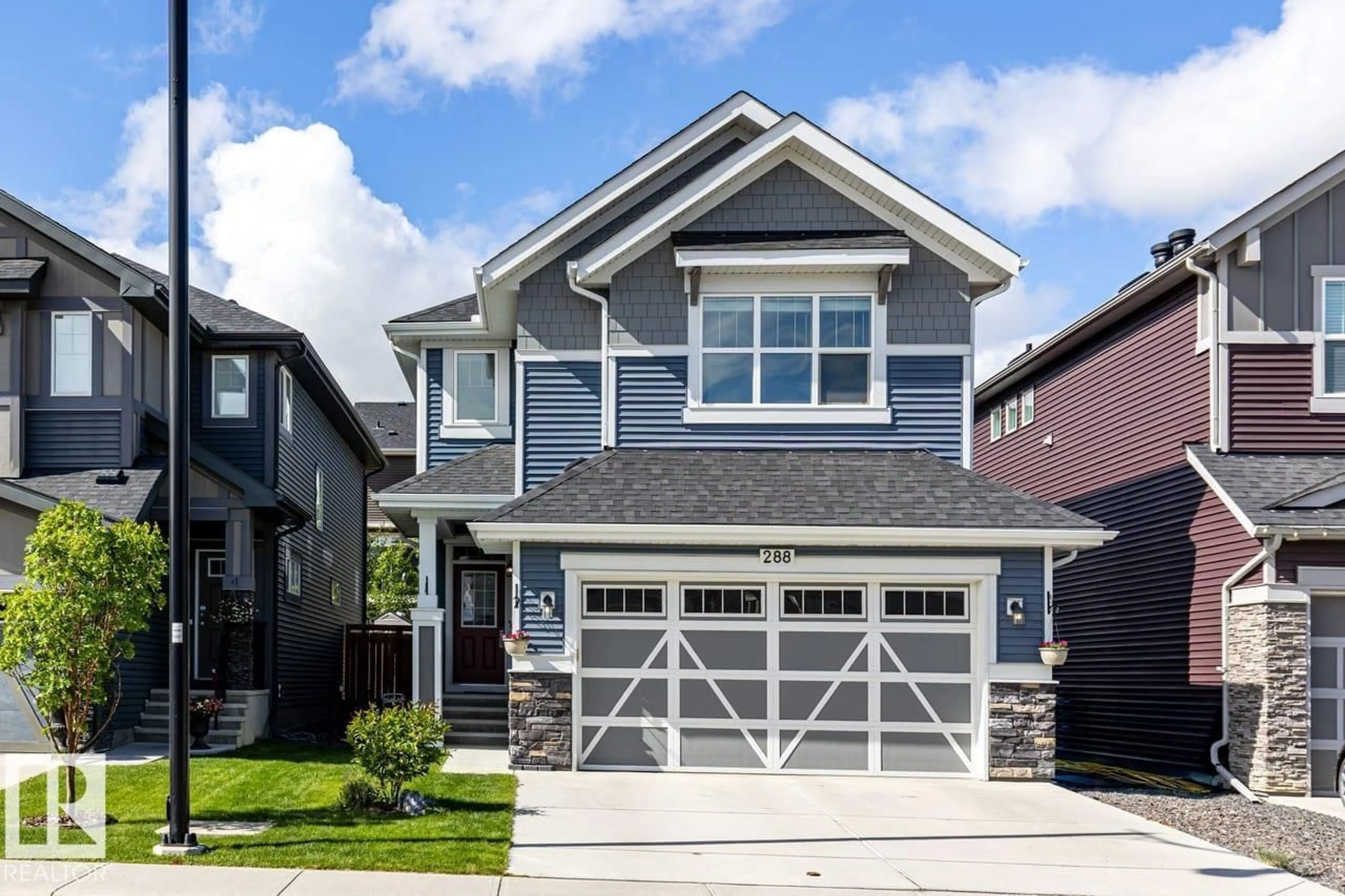 Home with brick exterior material, street for 288 SUNDOWN VW, Cochrane Alberta T4C2R2