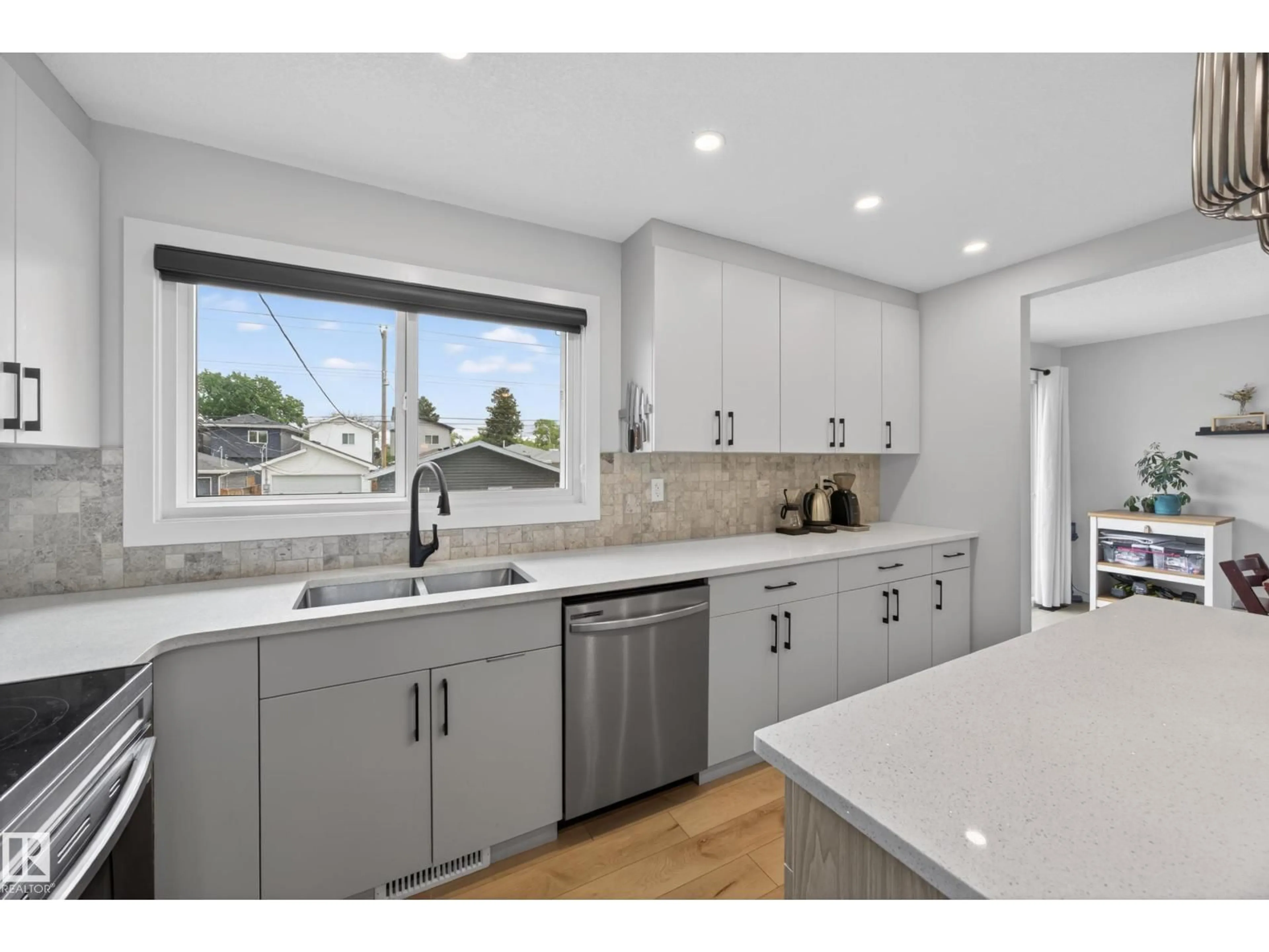 Open concept kitchen, unknown for 9915 154 ST, Edmonton Alberta T5P2G8