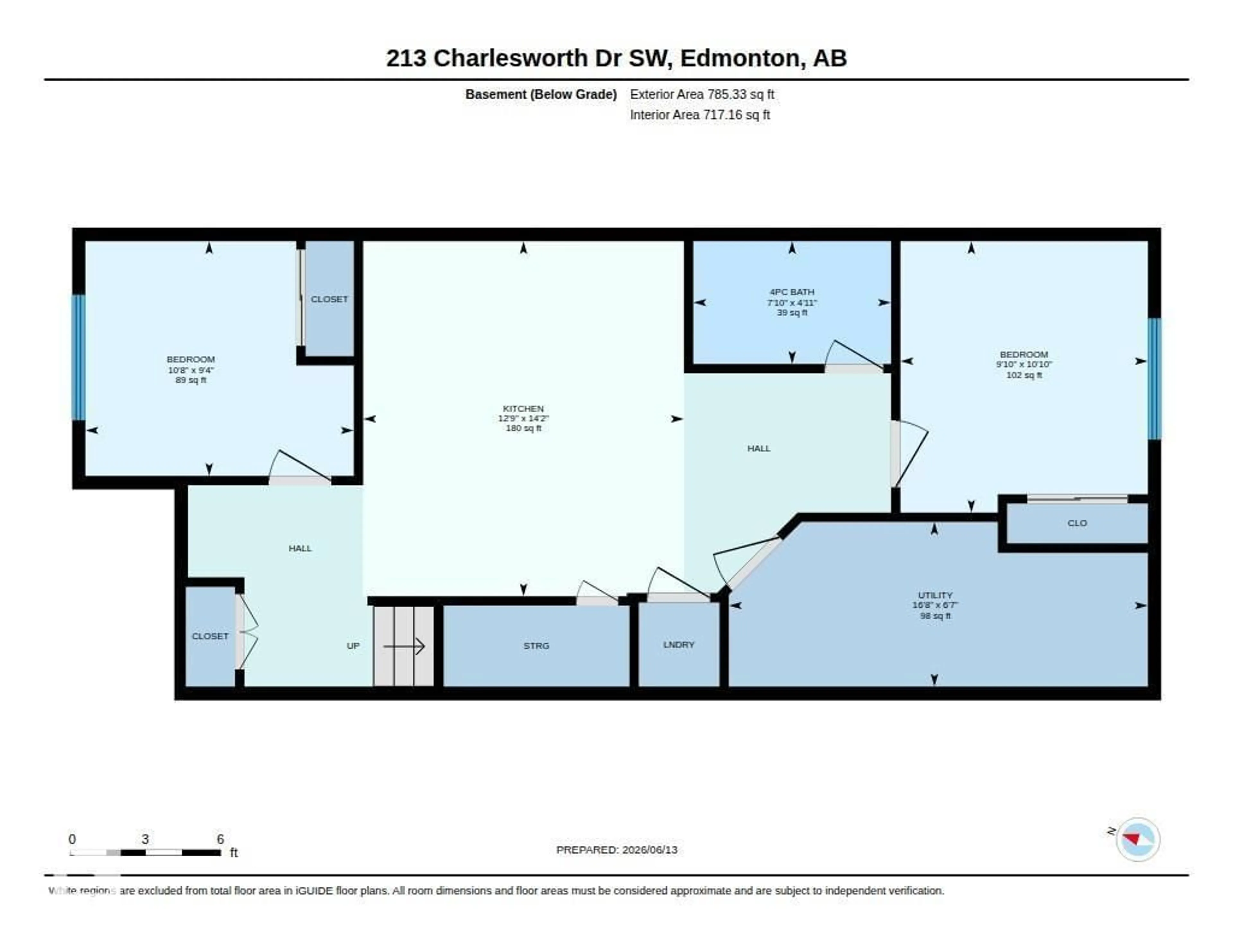 Floor plan for 213 CHARLESWORTH DR, Edmonton Alberta T6X2W2