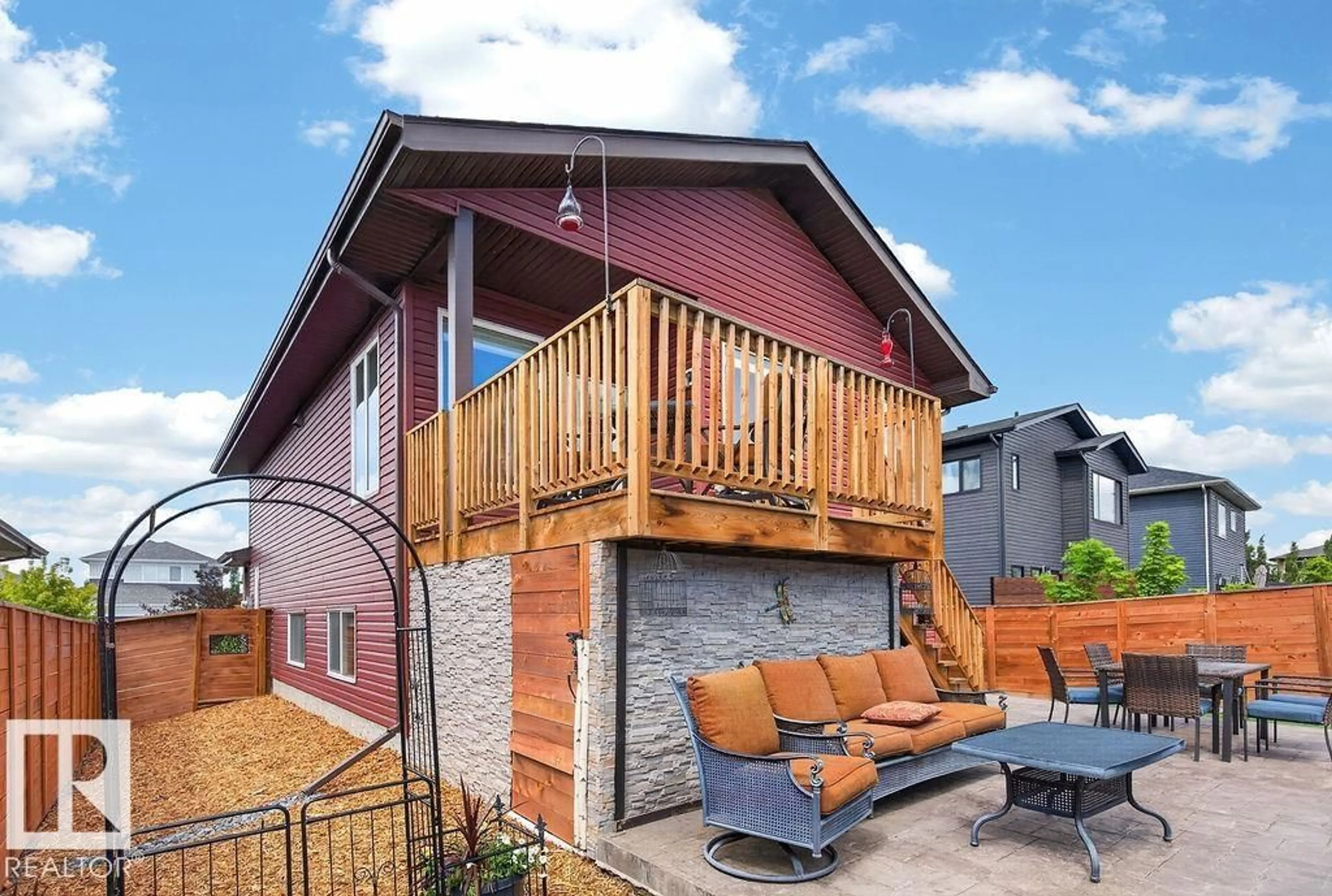 Patio, street for 71 RATELLE CI, St. Albert Alberta T8N7V9