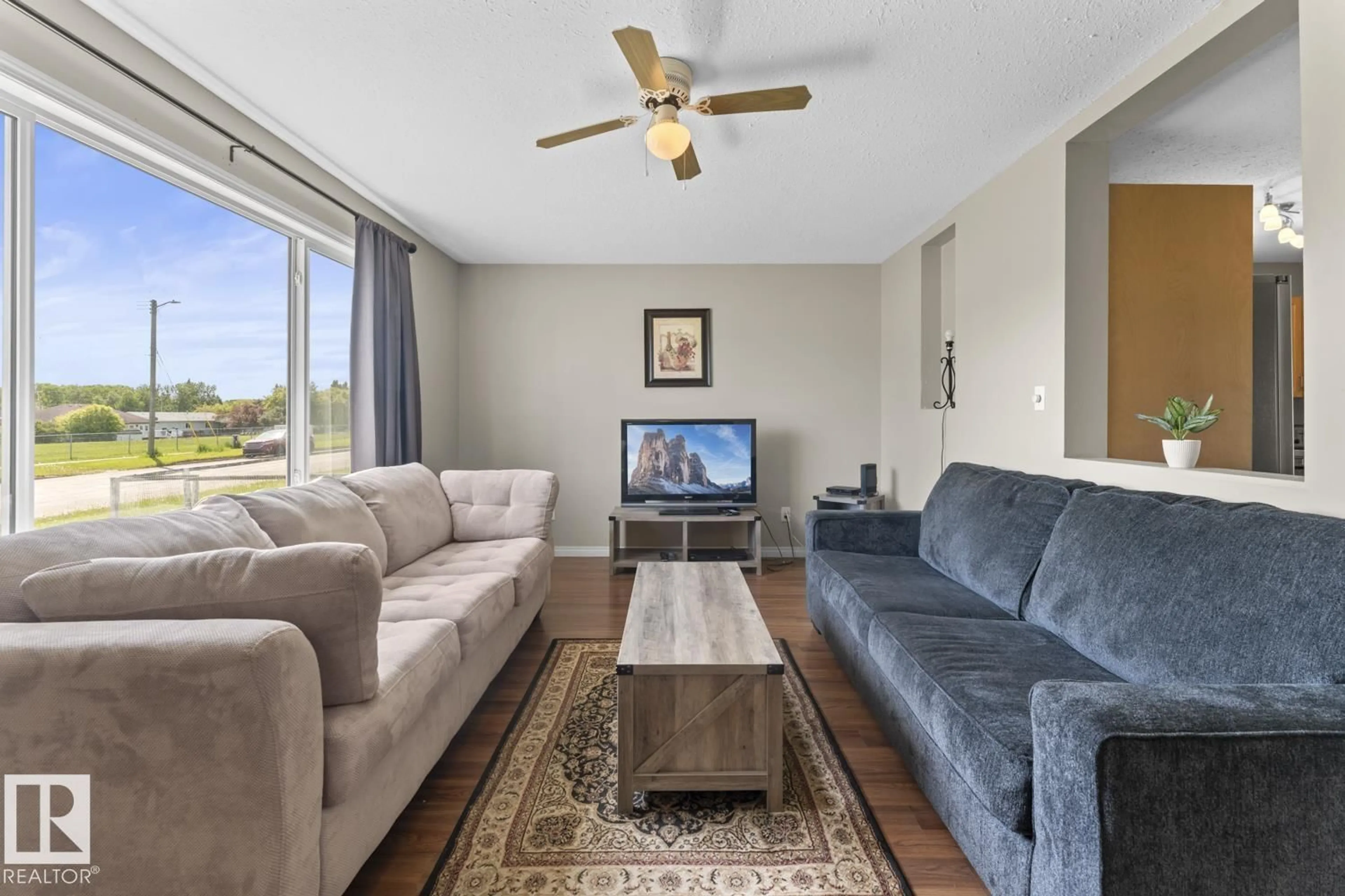 Living room with furniture, unknown for 1211 8 ST, Cold Lake Alberta T9M1J7