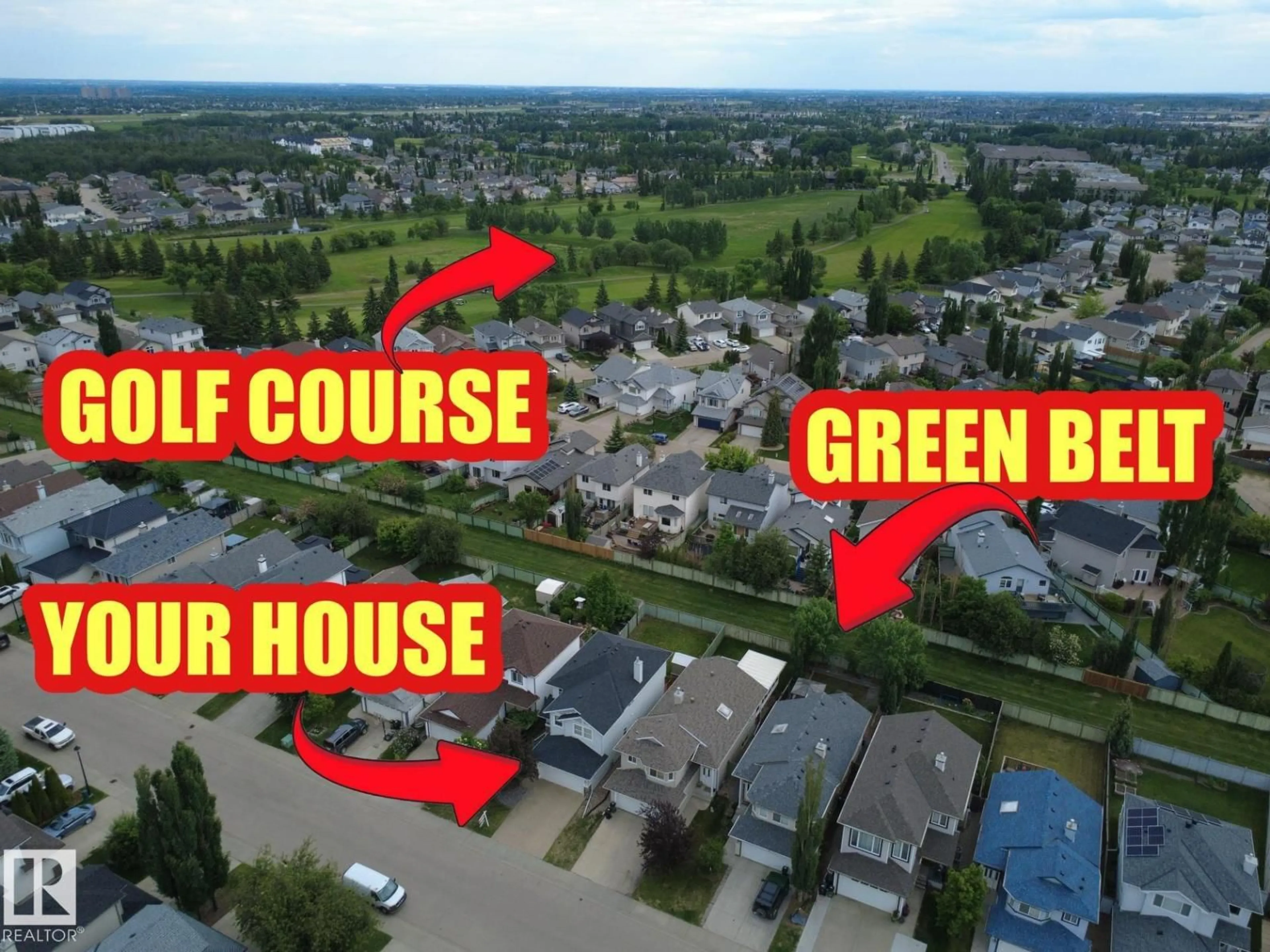 A pic from outside/outdoor area/front of a property/back of a property/a pic from drone, street for 21113 92A AV, Edmonton Alberta T5T6Z2