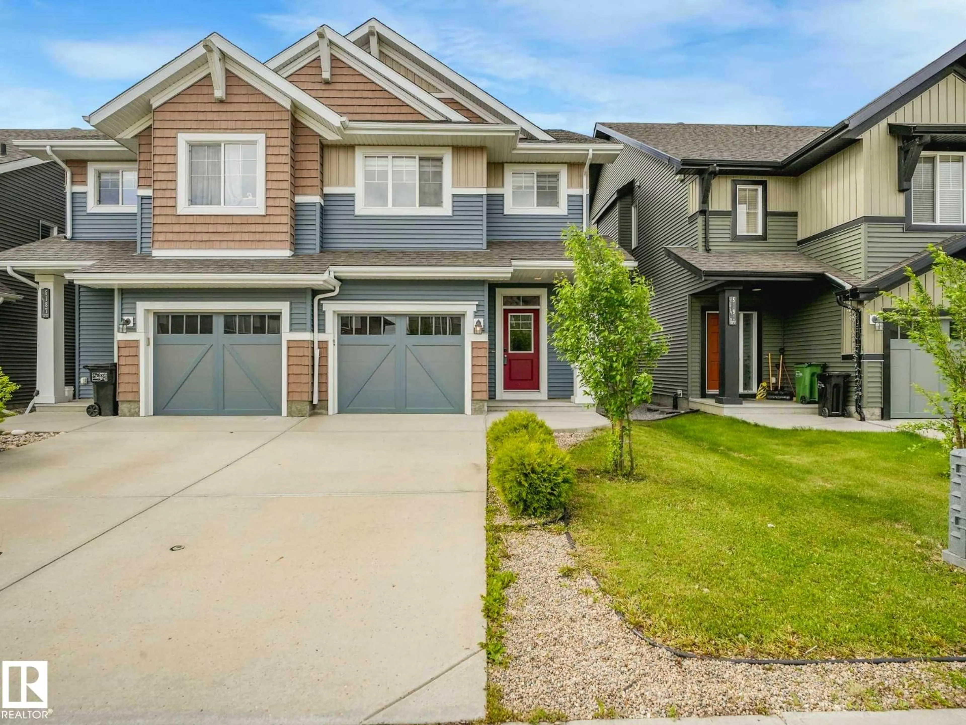 Home with brick exterior material, street for 5189 CRABAPPLE LINK, Edmonton Alberta T6X1S5