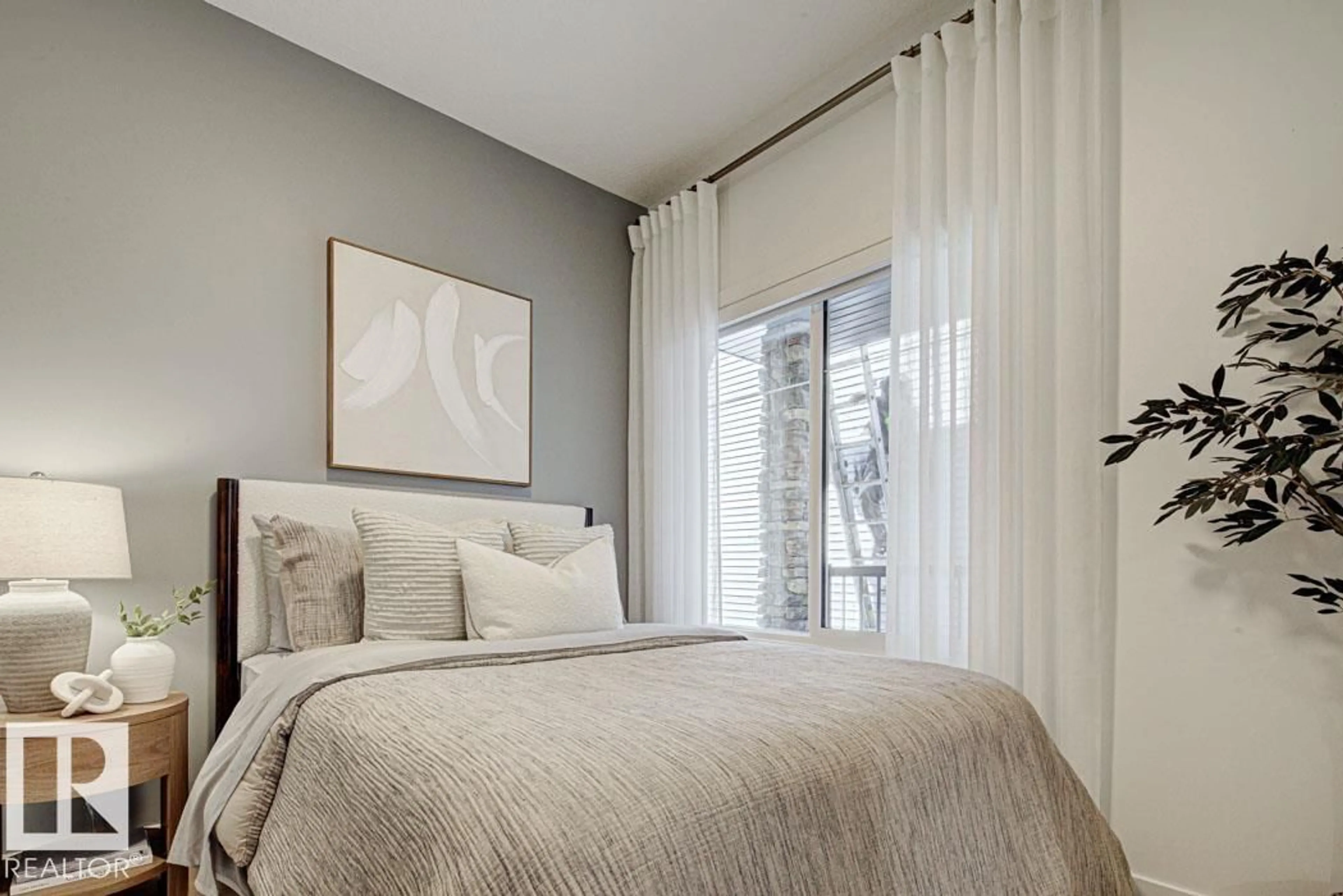 Bedroom with bed, unknown for 4208 63 ST, Beaumont Alberta T4X0B7