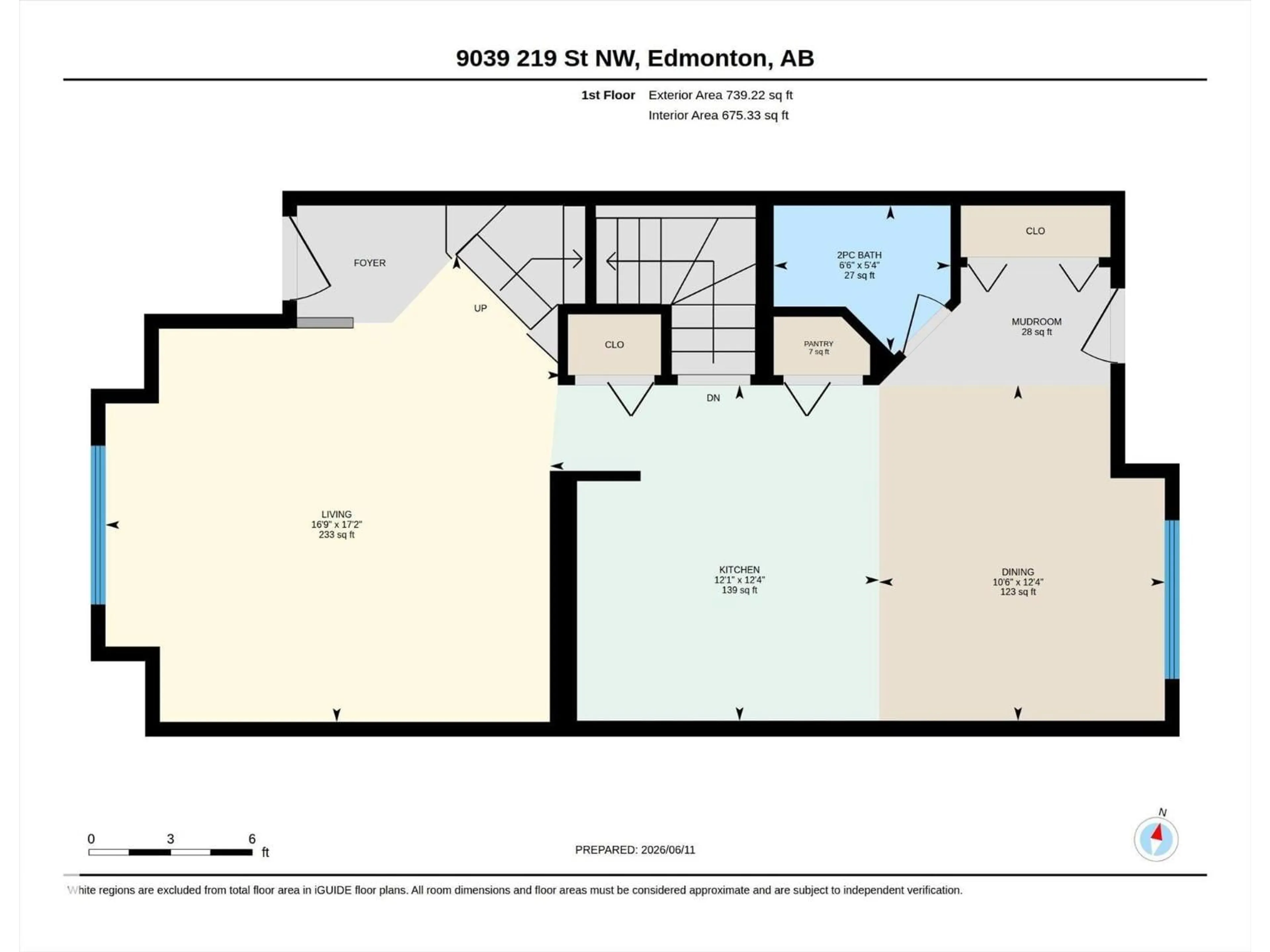 Floor plan for 9039 219 ST, Edmonton Alberta T5T6Z8