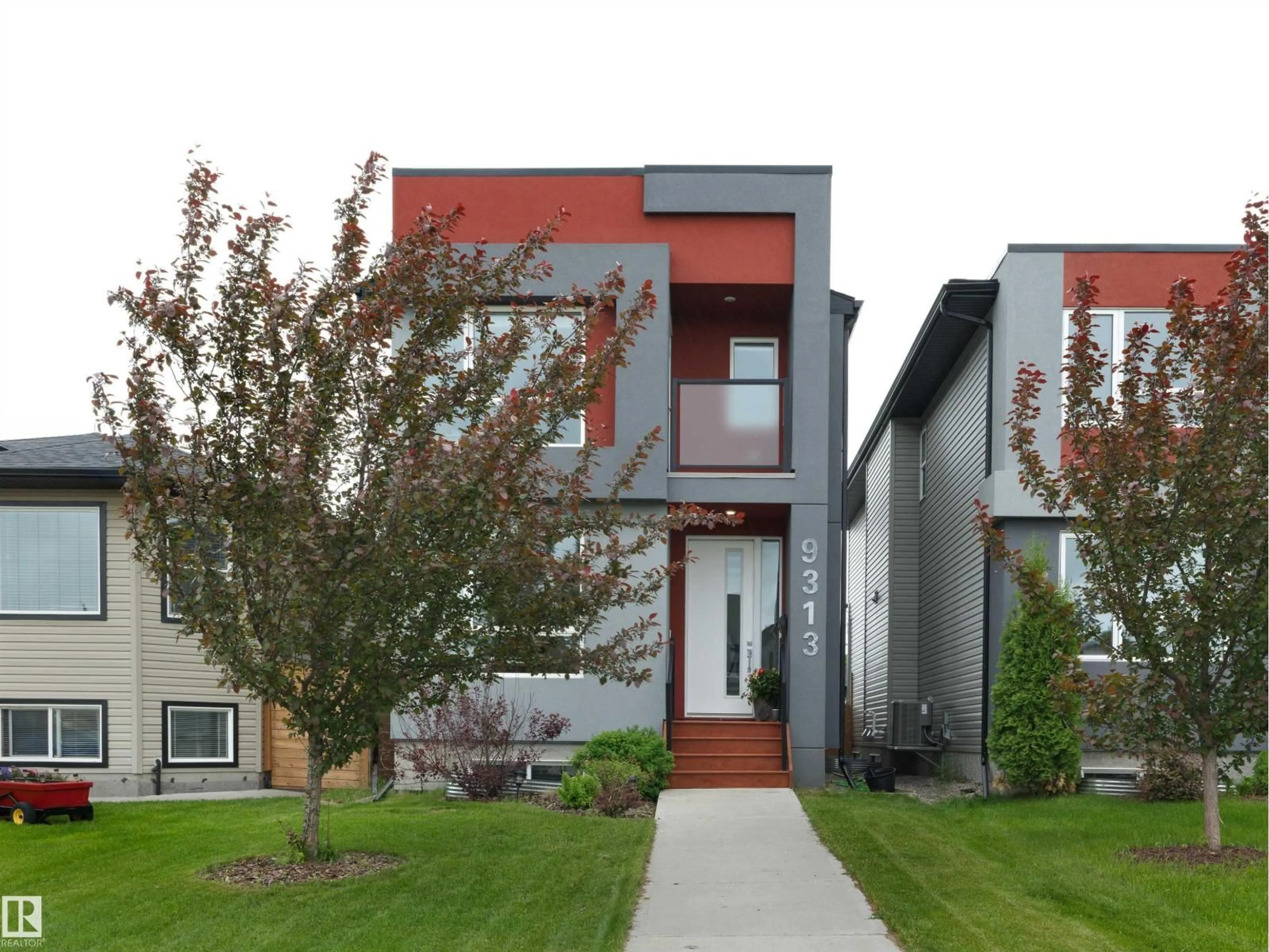 Home with brick exterior material, street for 9313 152 ST, Edmonton Alberta T5R1M8