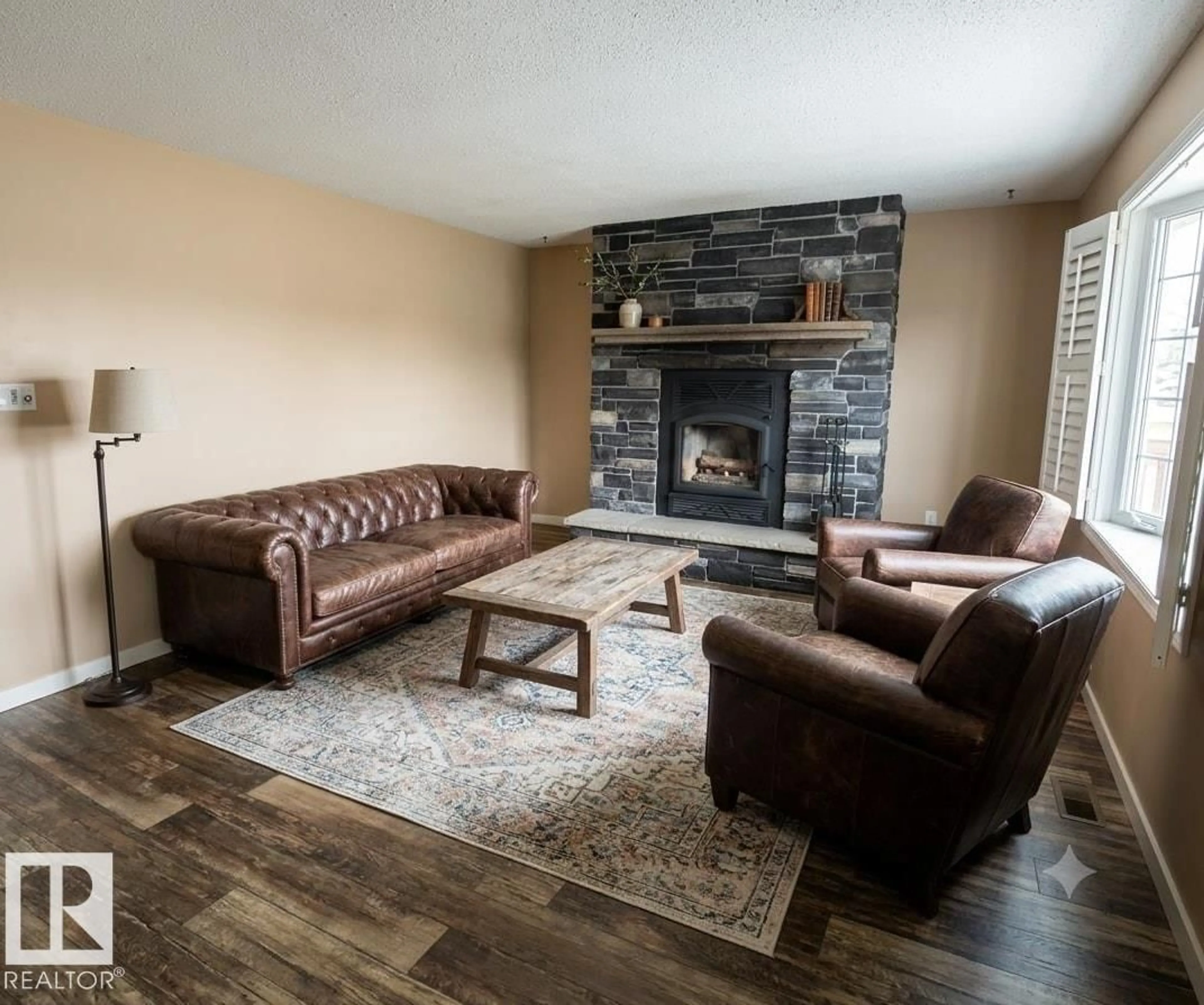Living room with furniture, unknown for 4712 49 AV, Cold Lake Alberta T9M1Y3