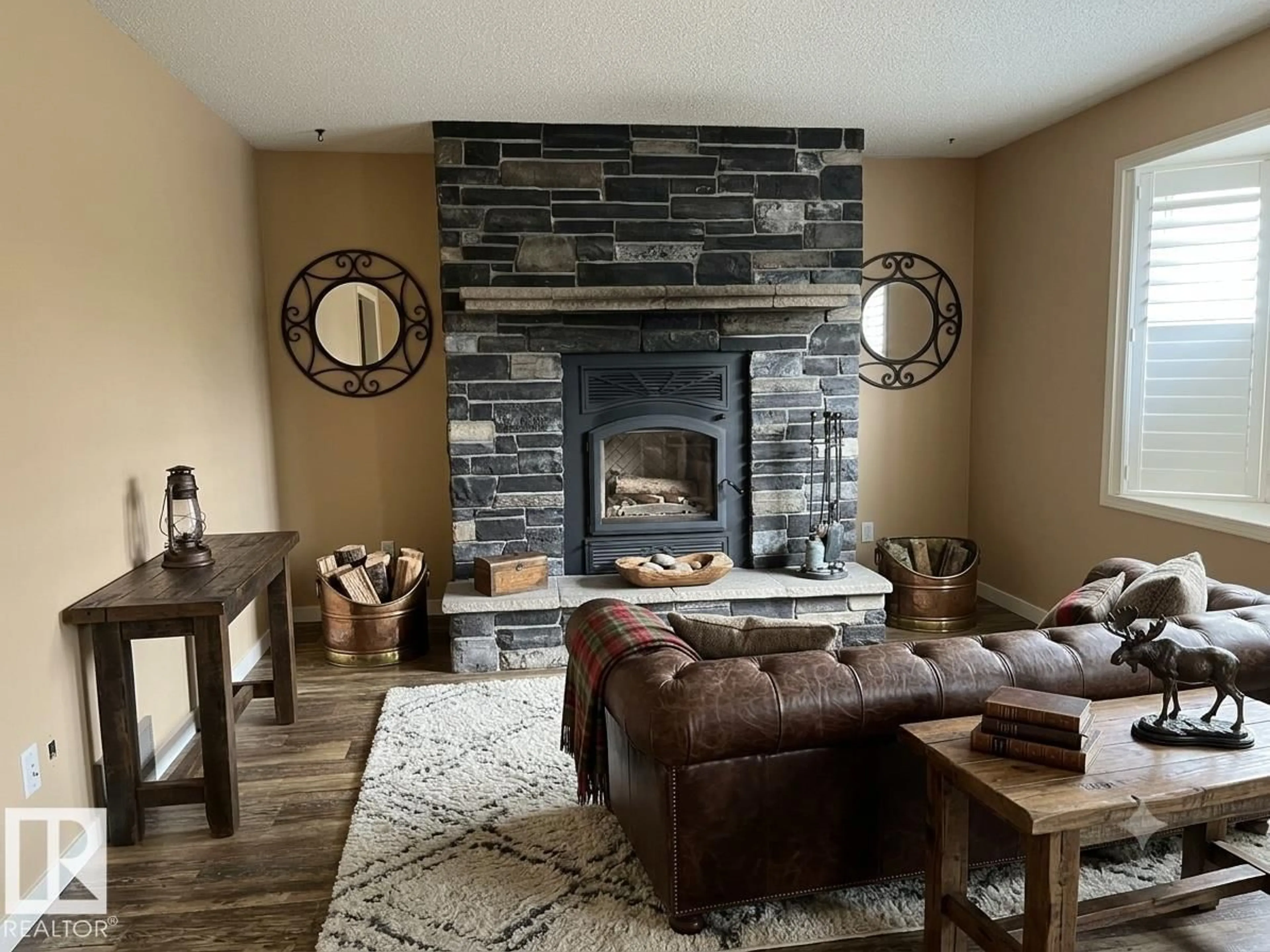 Living room with furniture, unknown for 4712 49 AV, Cold Lake Alberta T9M1Y3