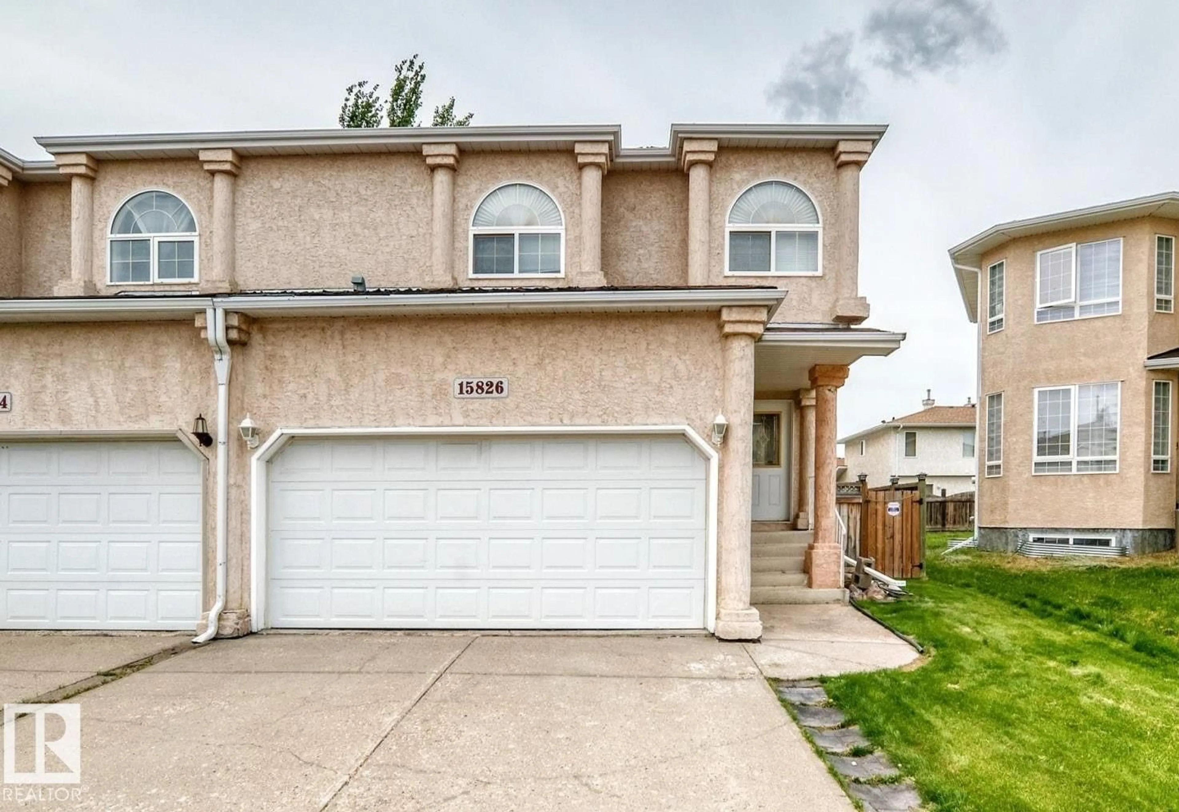 Home with vinyl exterior material, street for NW - 15826 67B ST, Edmonton Alberta T5Z3A8