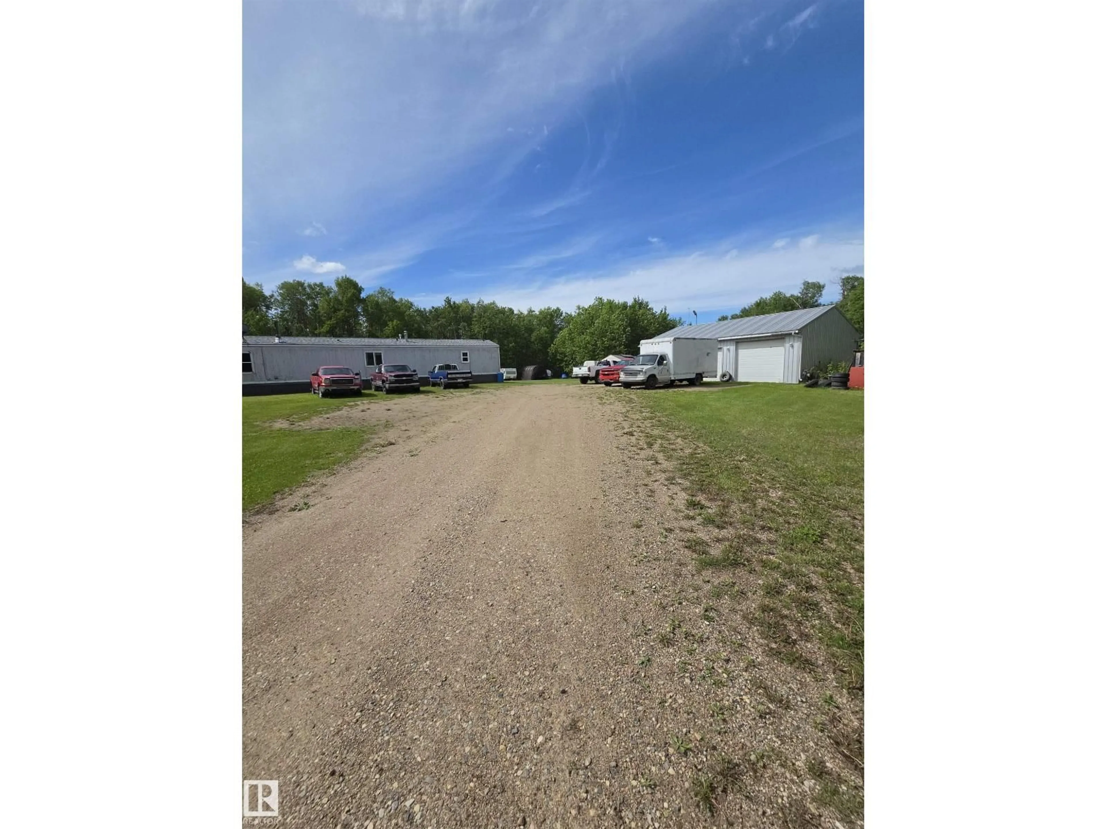 A pic from outside/outdoor area/front of a property/back of a property/a pic from drone, unknown for 64126 HWY 897, Rural Bonnyville M.D. Alberta T9M1P4