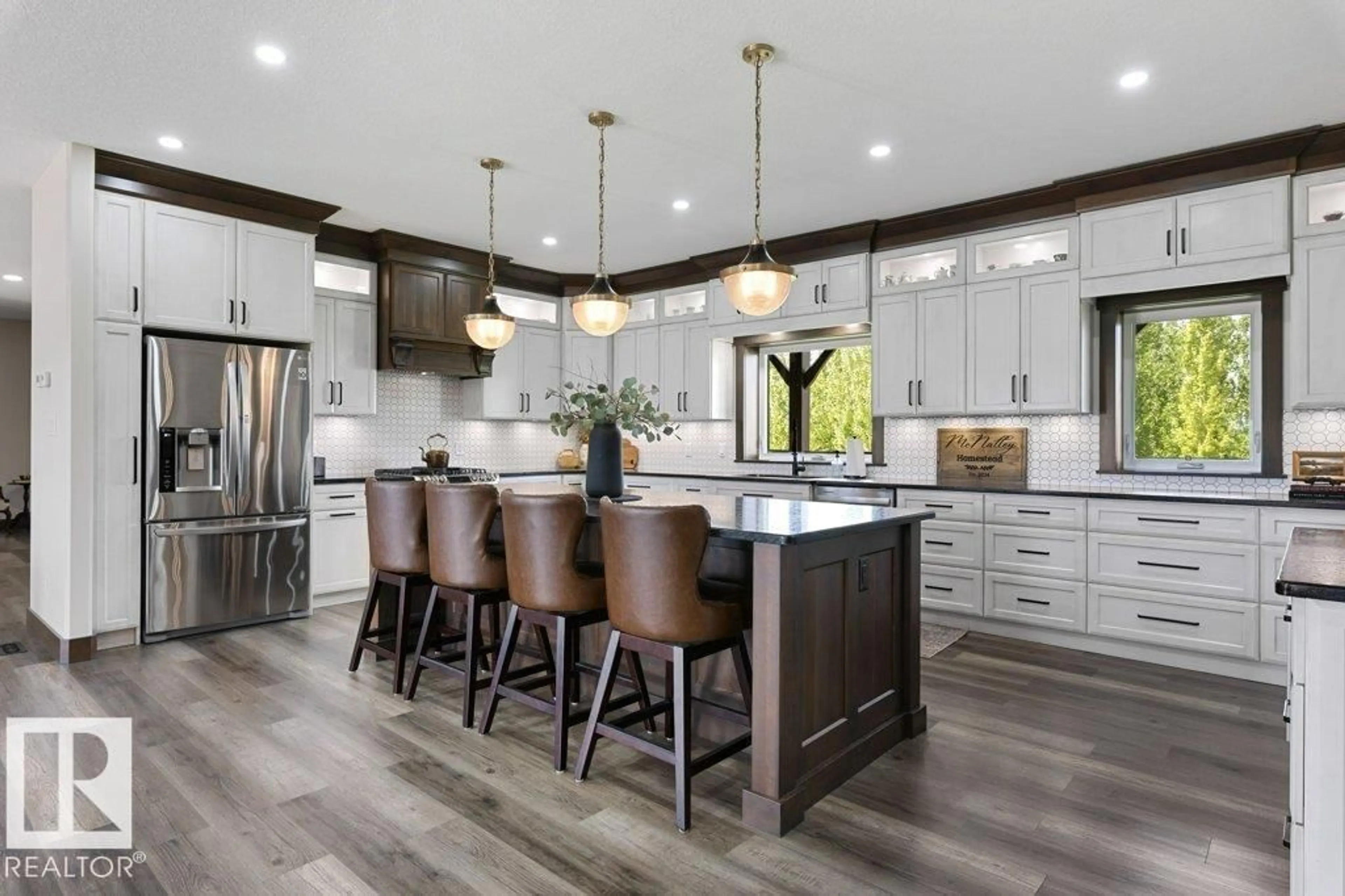 Open concept kitchen, unknown for 26517 TWP ROAD 584, Rural Westlock County Alberta T0G1W0