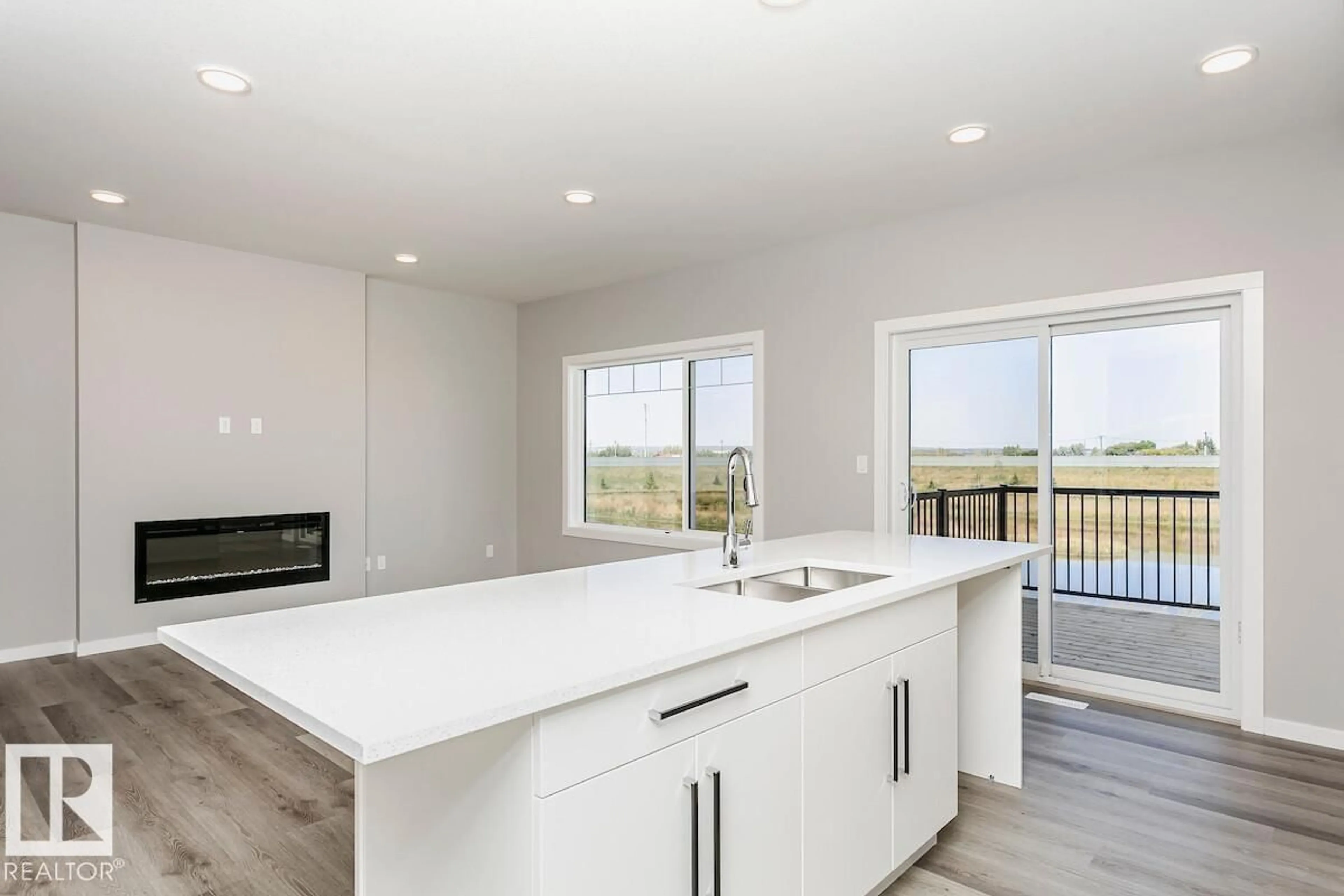 Open concept kitchen, unknown for 52 GAMBEL LO, Spruce Grove Alberta T7X0C9