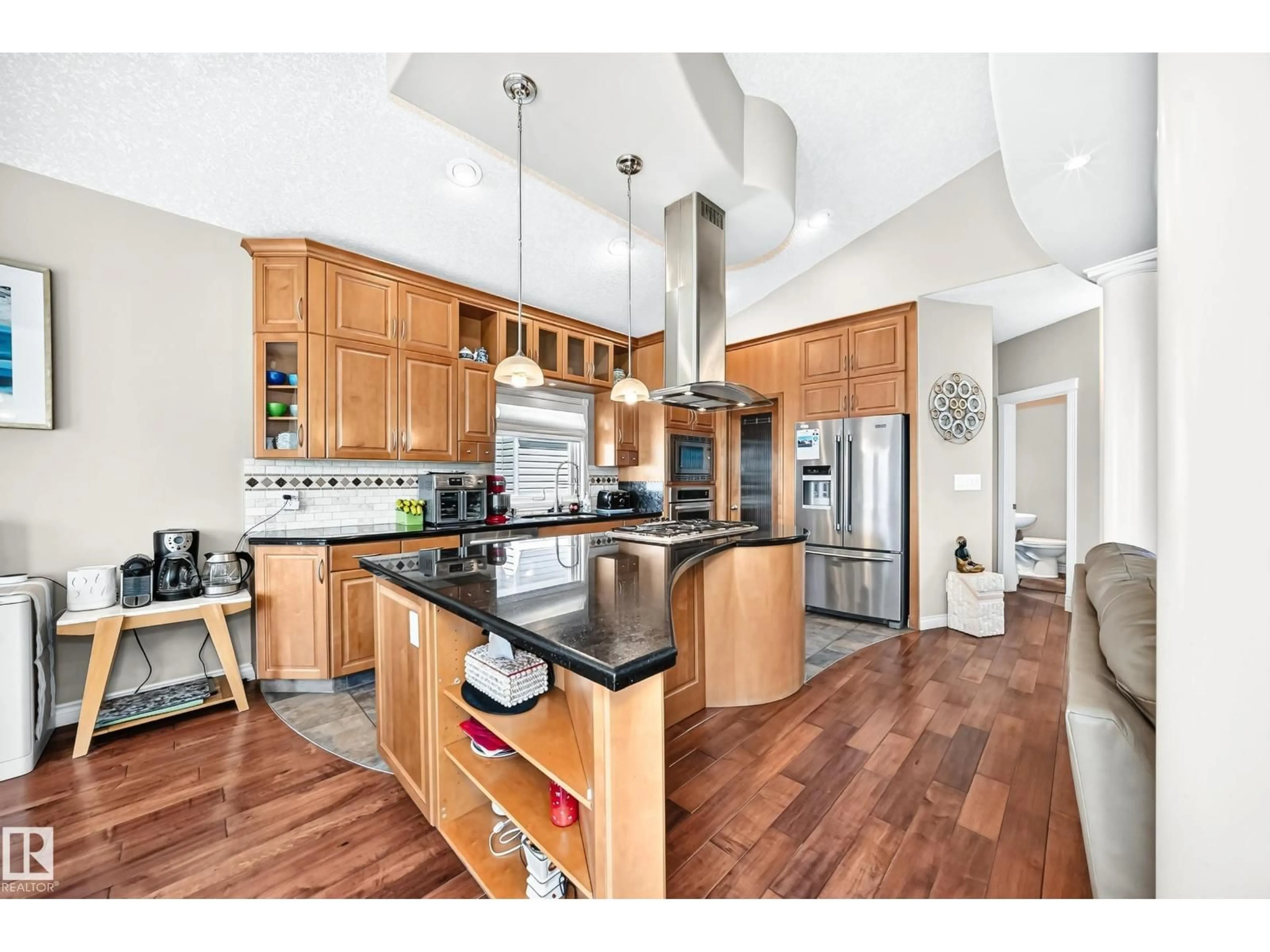 Open concept kitchen, unknown for 352 OZERNA RD, Edmonton Alberta T5Z3Y4