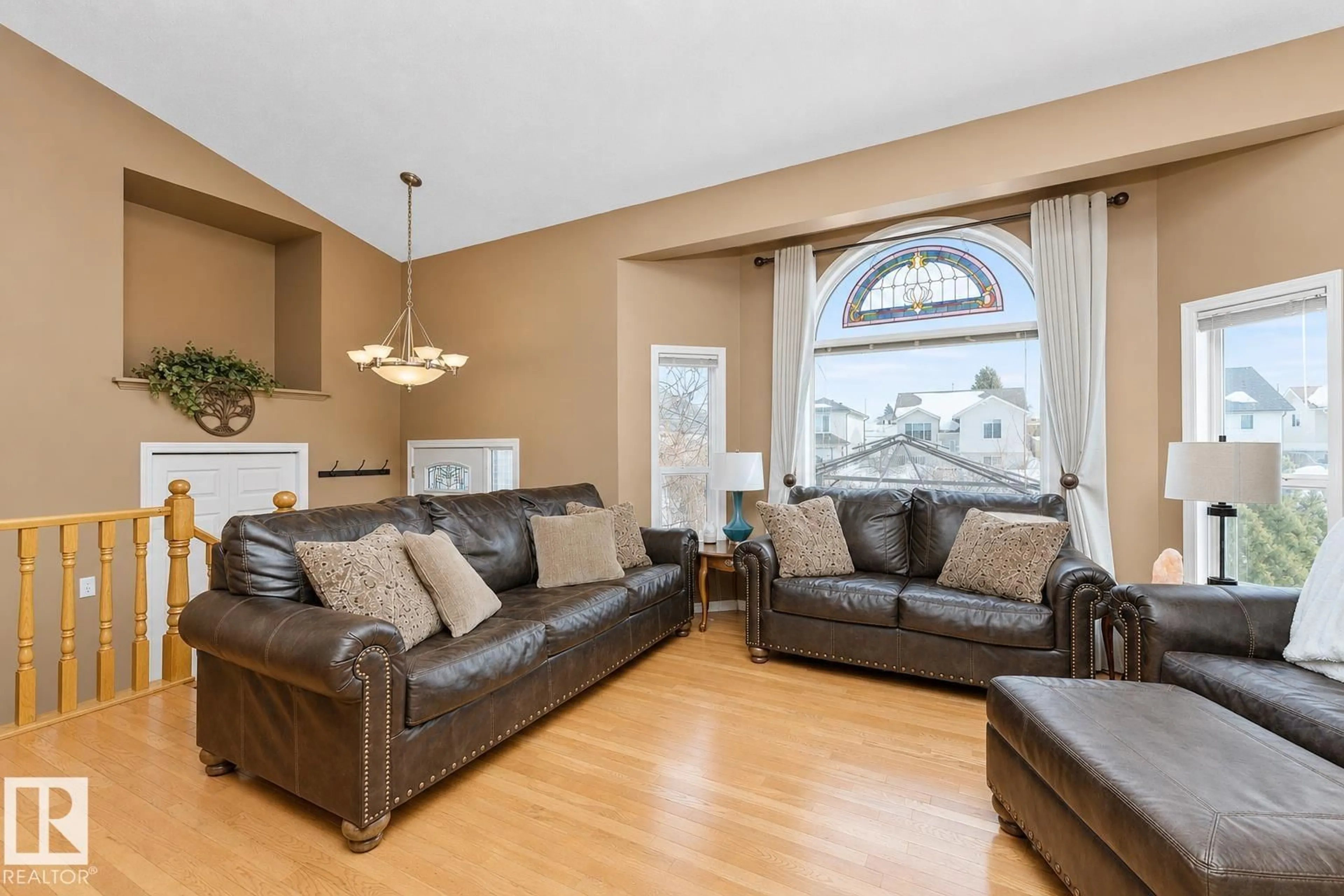 Living room with furniture, unknown for 4804 45 ST, Cold Lake Alberta T9M1N7