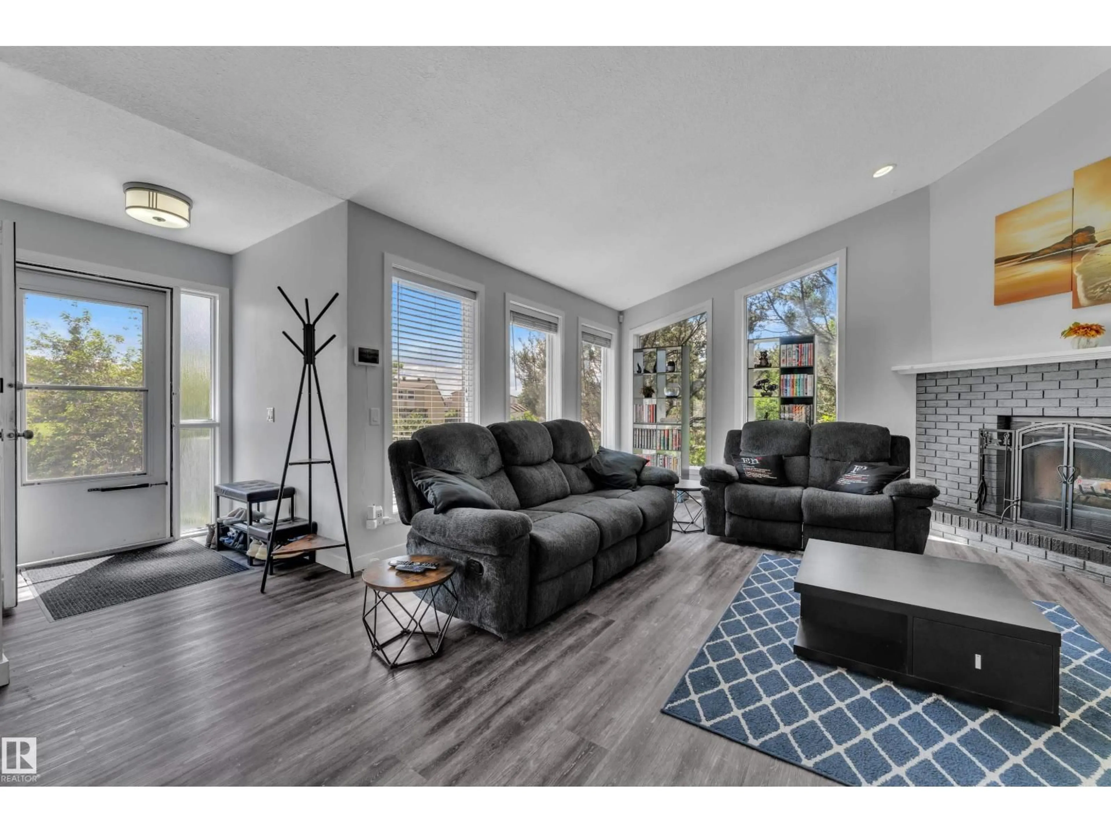 Living room with furniture, unknown for 2219 MILLBOURNE RD W, Edmonton Alberta T6K0Y3