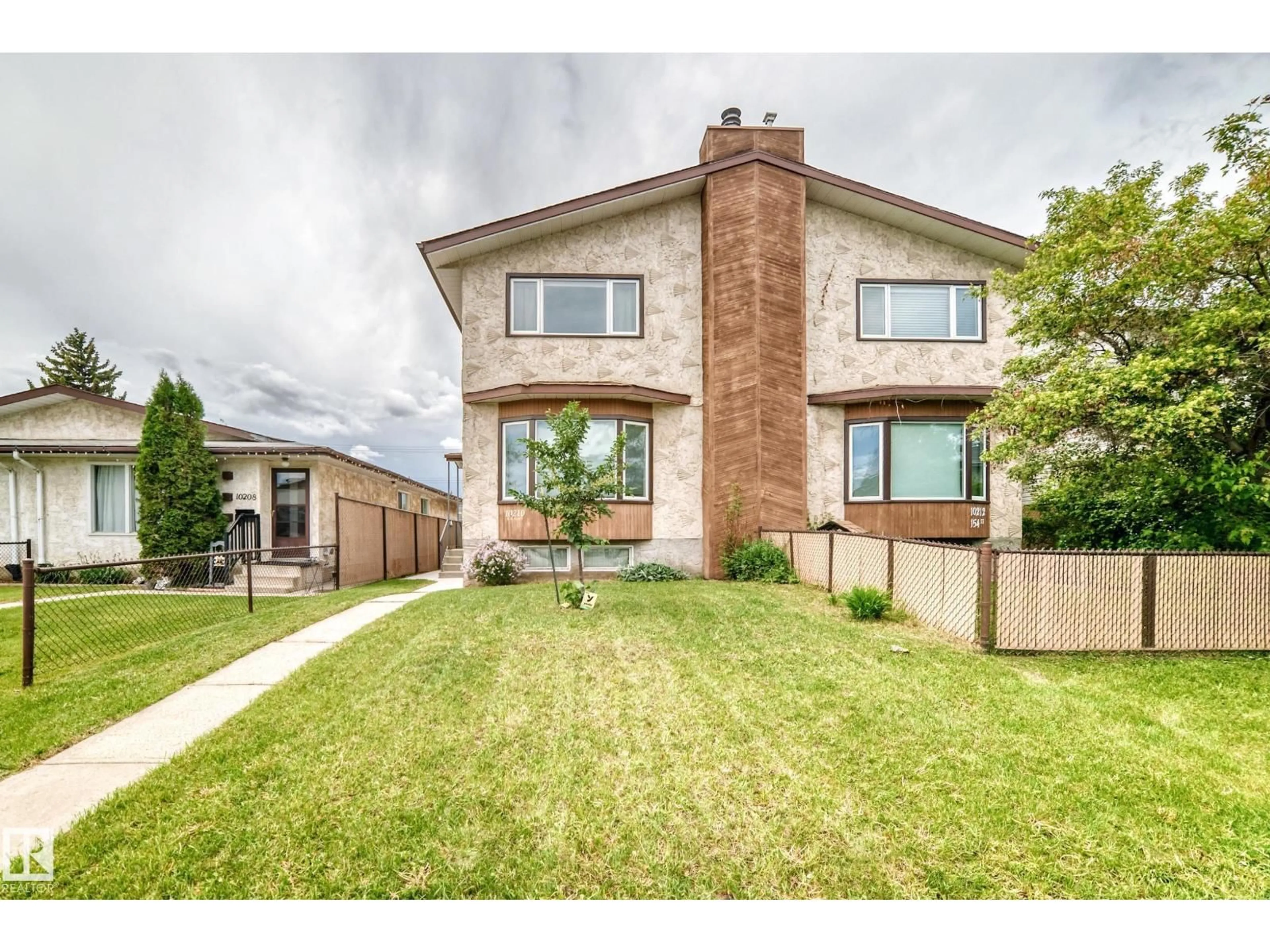 Home with brick exterior material, street for 10210 154 ST, Edmonton Alberta T5P2H4