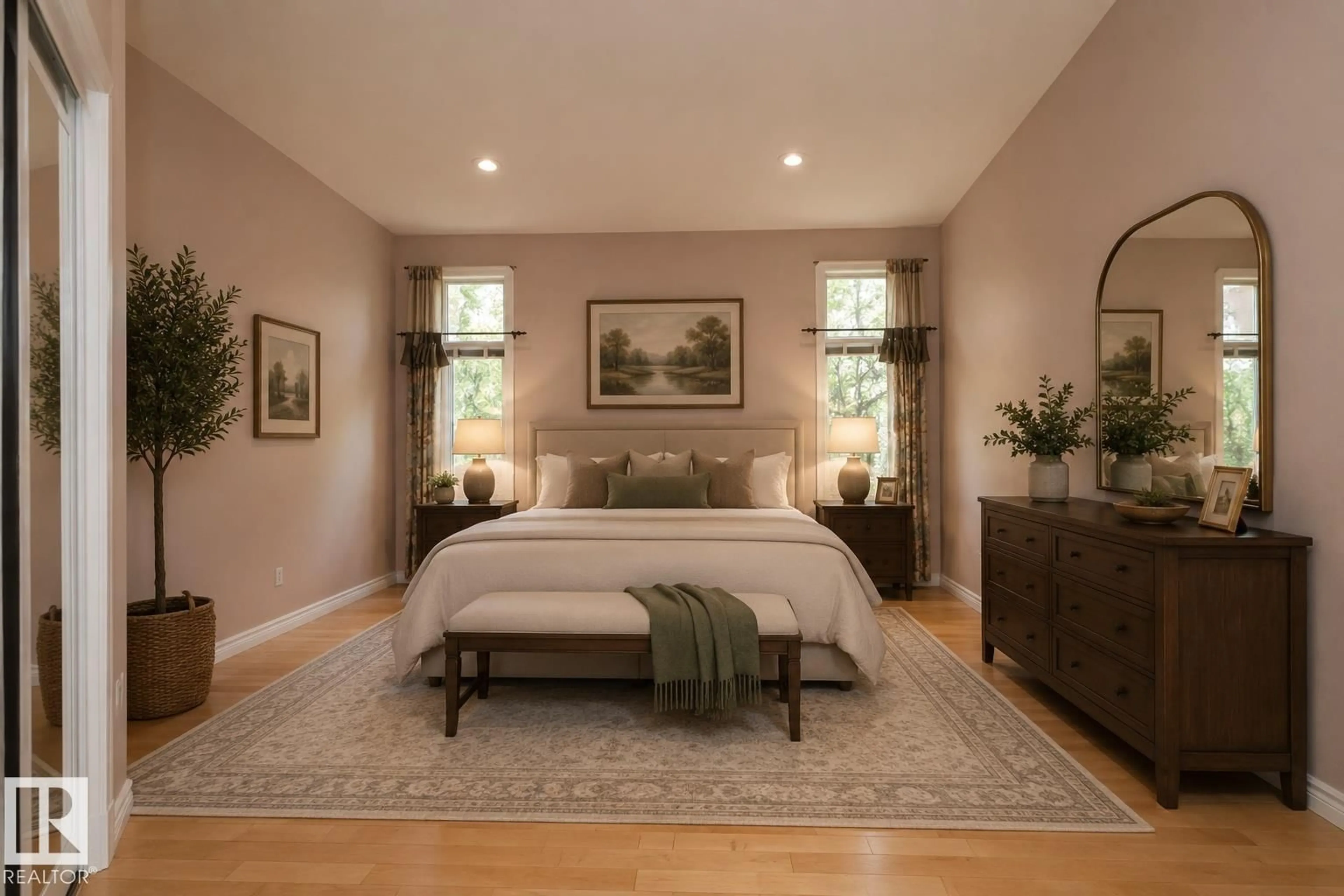 Bedroom with bed, unknown for 165 NORWICH CR, Sherwood Park Alberta T8A5S1