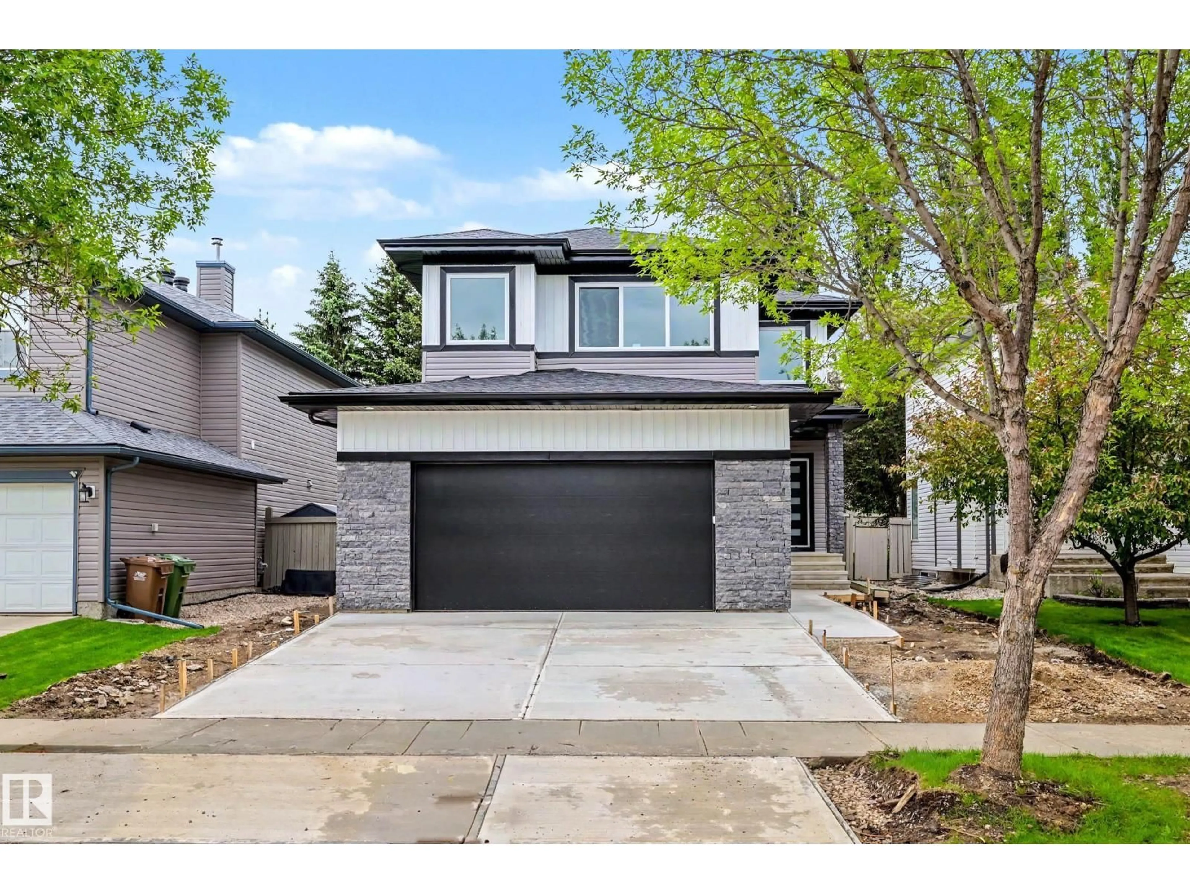 Home with brick exterior material, street for 25 ESCADA CL, St. Albert Alberta T8N6X5