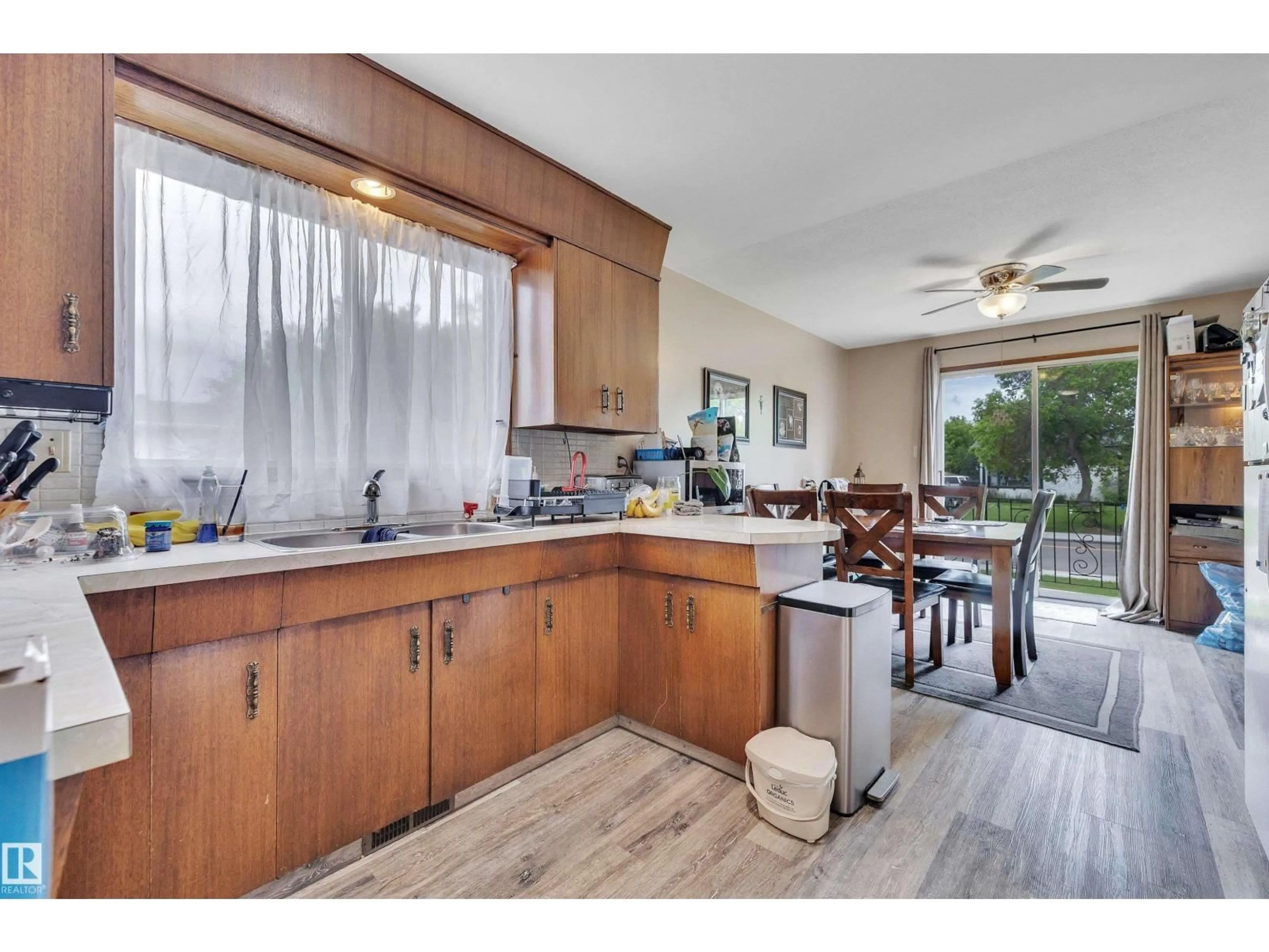 Open concept kitchen, unknown for 5102/5104 57 AV, Leduc Alberta T9E5S3