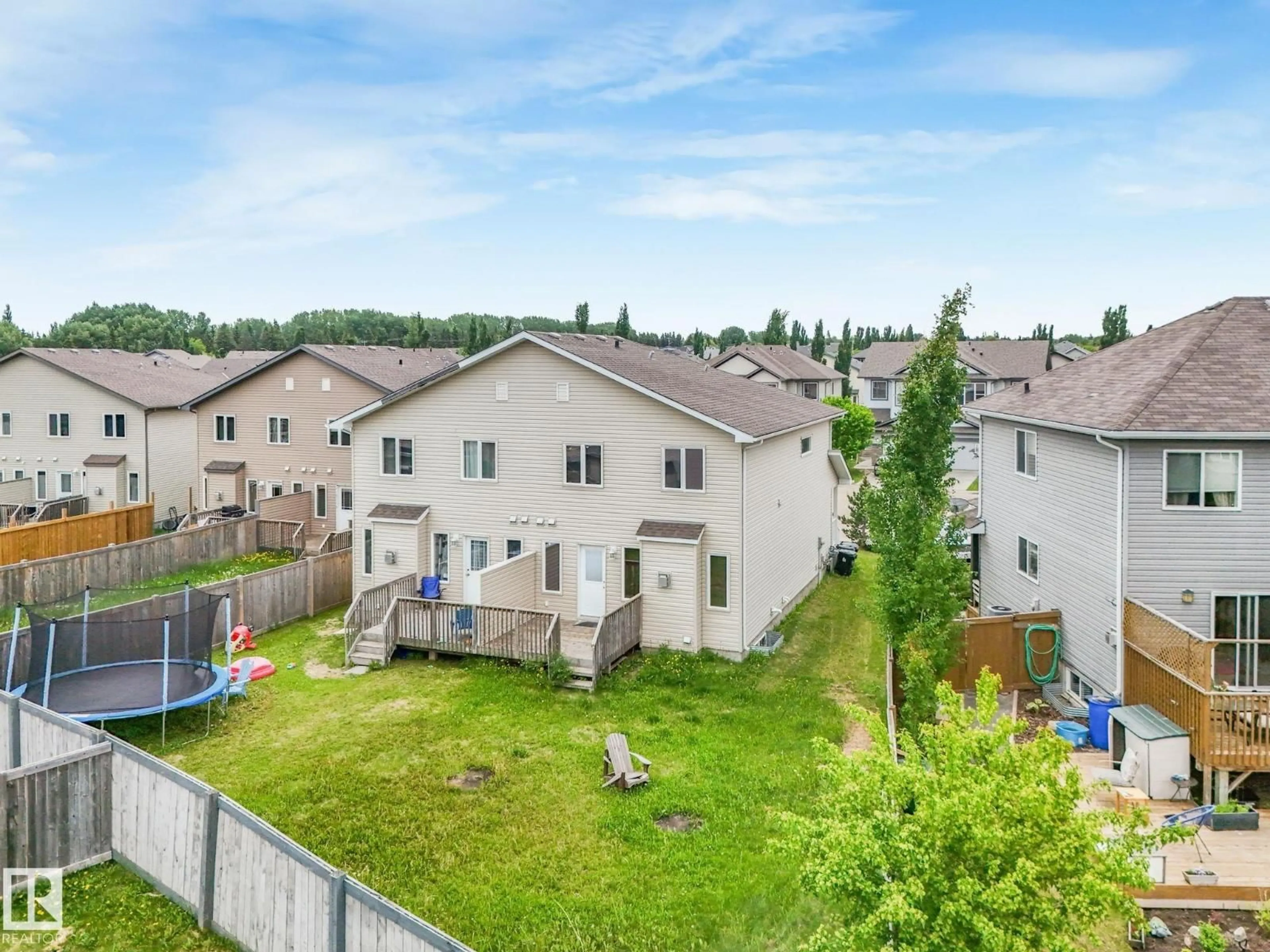 A pic from outside/outdoor area/front of a property/back of a property/a pic from drone, unknown for 23 ASHBY GD, Spruce Grove Alberta T7X4R5