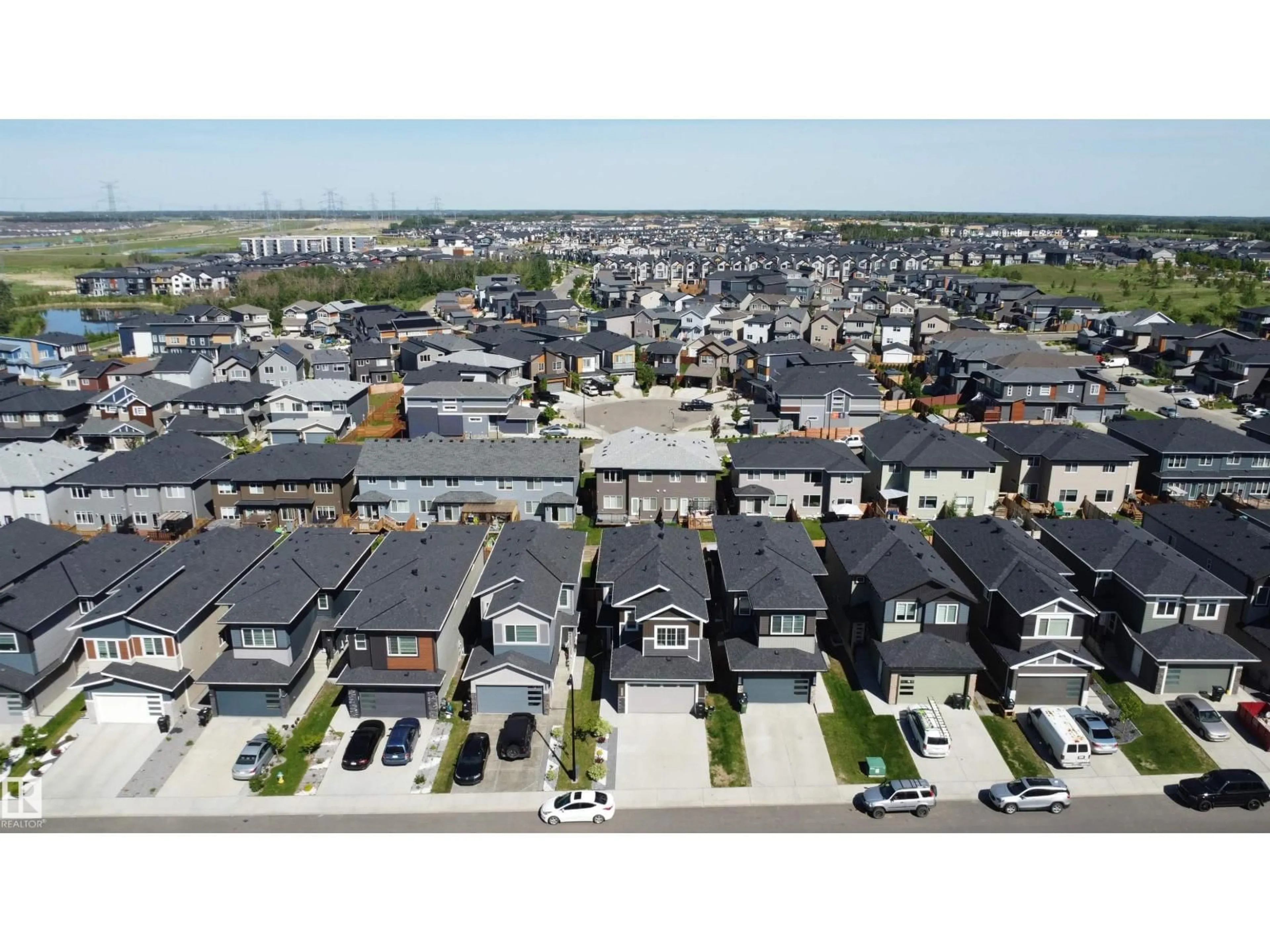 A pic from outside/outdoor area/front of a property/back of a property/a pic from drone, street for SW - 415 42 ST, Edmonton Alberta T6X2L7