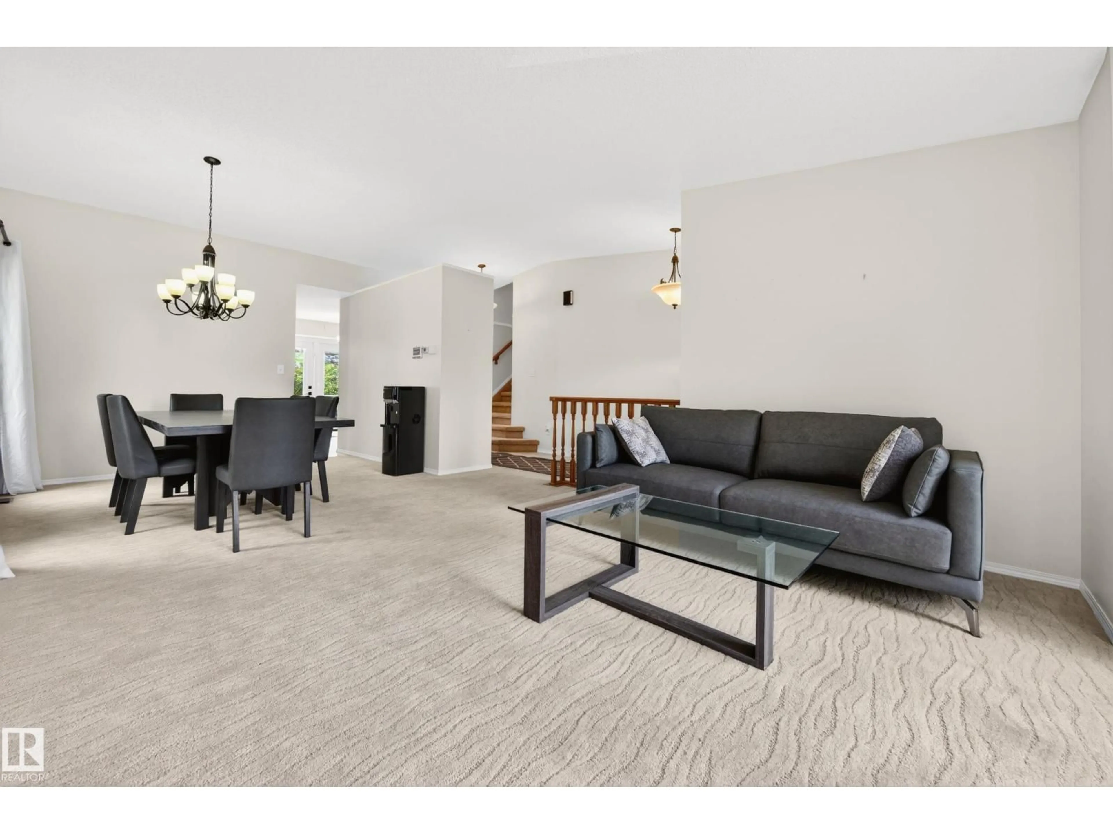 Living room with furniture, unknown for 65 PRIMROSE BV, Sherwood Park Alberta T8H1G1