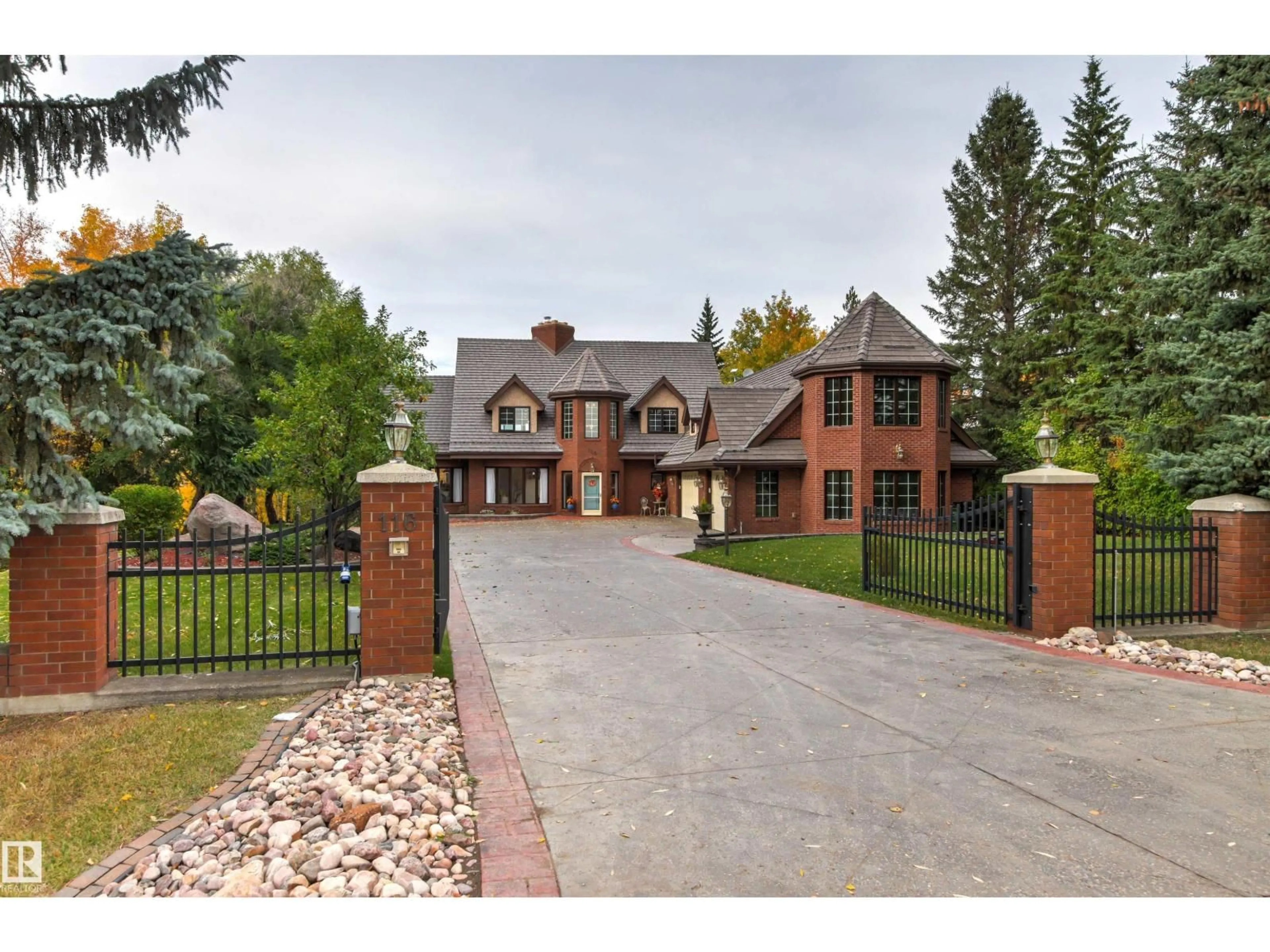Home with brick exterior material, street for 116 WINDERMERE DR, Edmonton Alberta T6W0S5