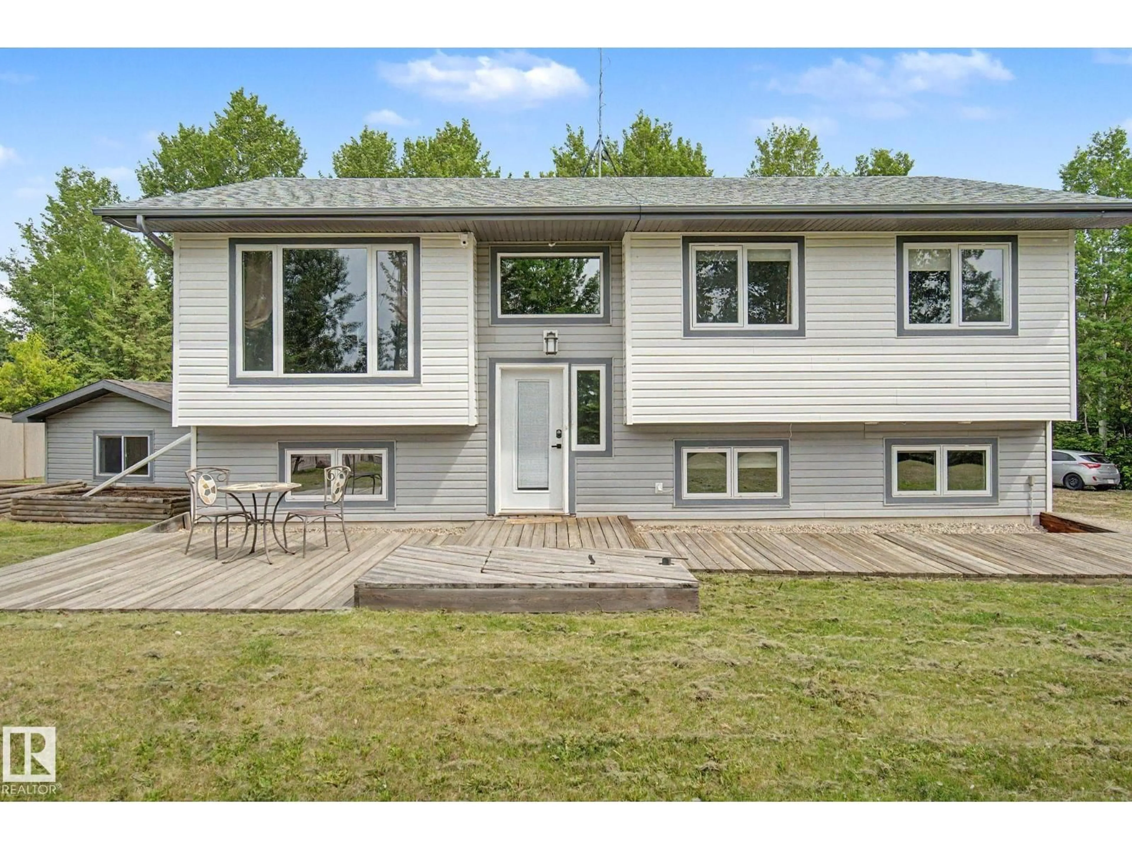 Home with vinyl exterior material, street for #7 - 1307 TWP ROAD 540, Rural Parkland County Alberta T7Y0A7