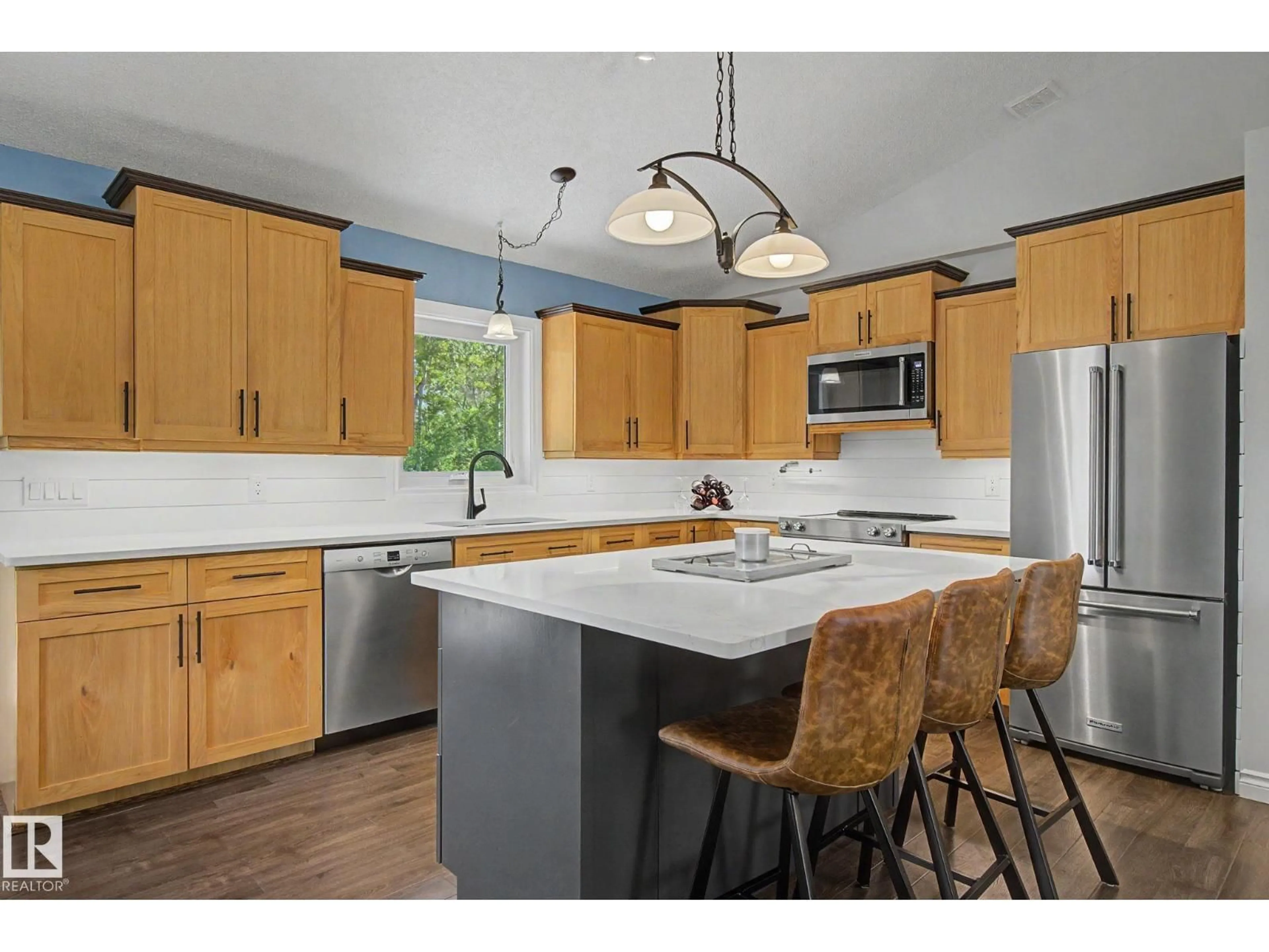 Open concept kitchen, unknown for #7 - 1307 TWP ROAD 540, Rural Parkland County Alberta T7Y0A7