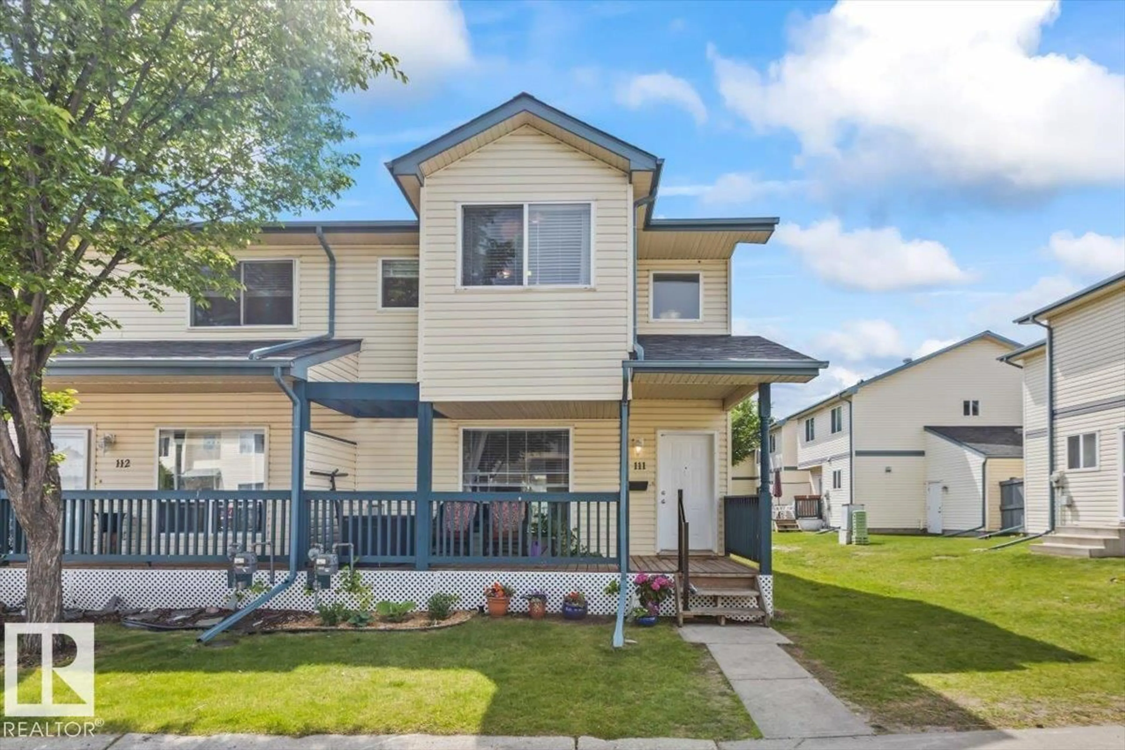 Home with vinyl exterior material, street for #111 - 10909 106 ST NW, Edmonton Alberta T5H4M7