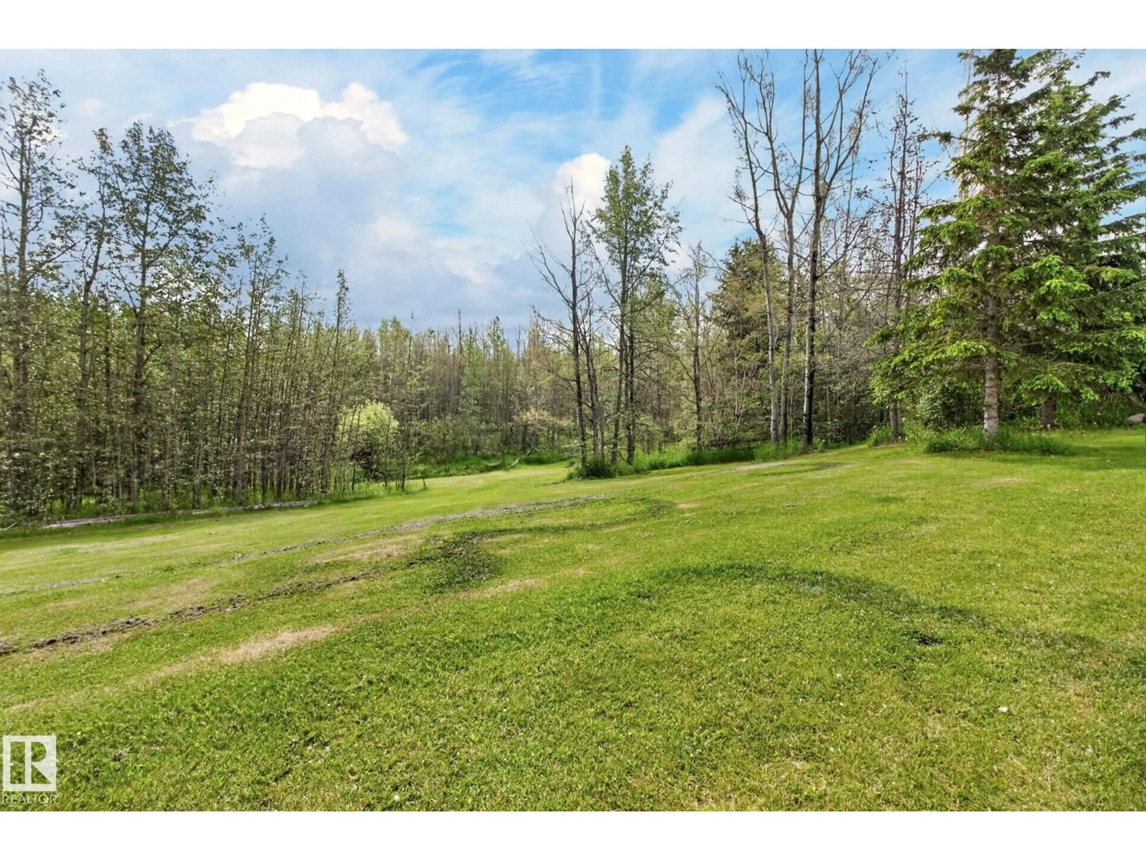 A pic from outside/outdoor area/front of a property/back of a property/a pic from drone, forest/trees view for 5115 TWP ROAD 540, Rural Lac Ste. Anne County Alberta T0E0V0