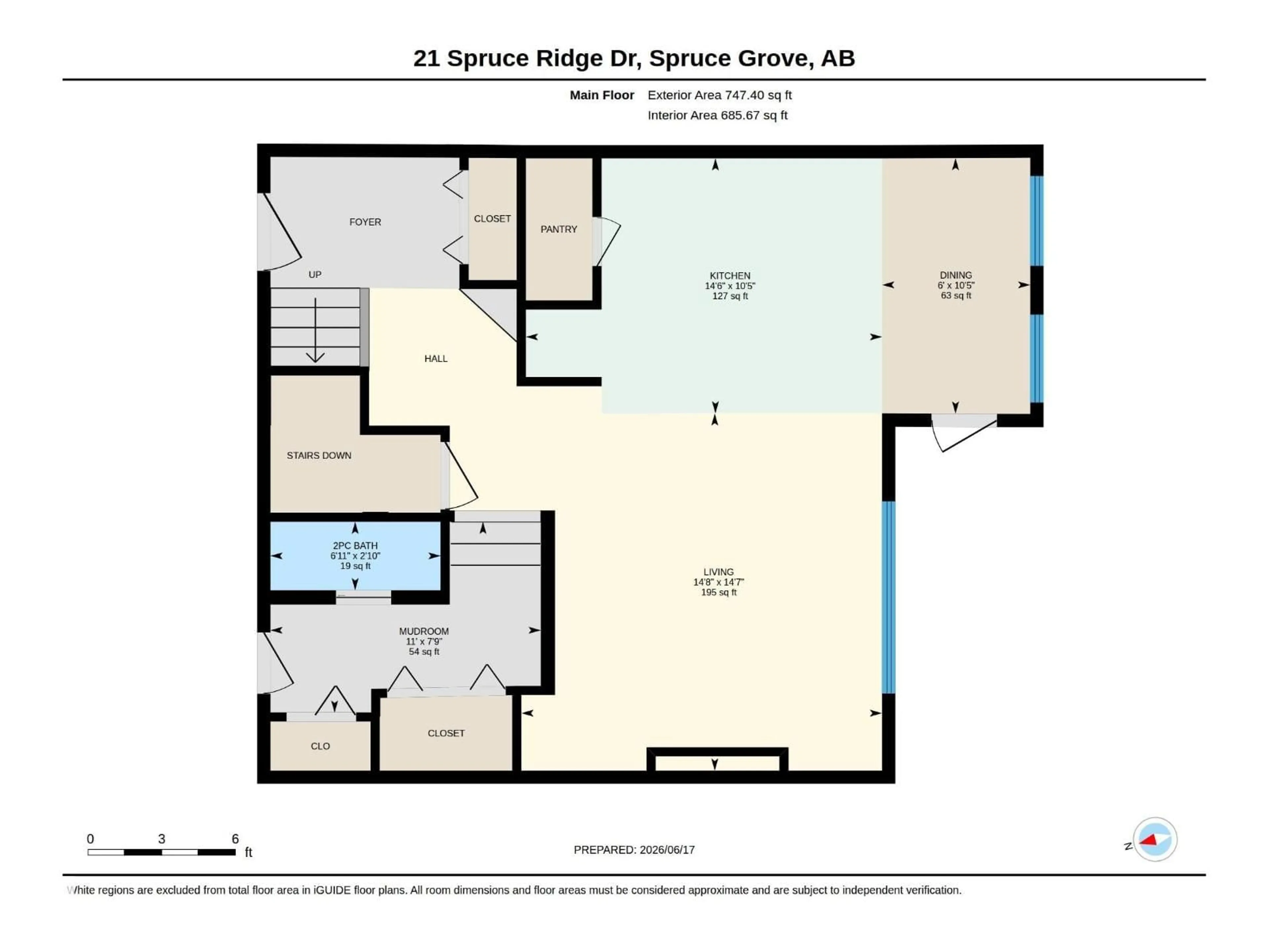 Floor plan for 21 SPRUCE RIDGE DR, Spruce Grove Alberta T7X4M8