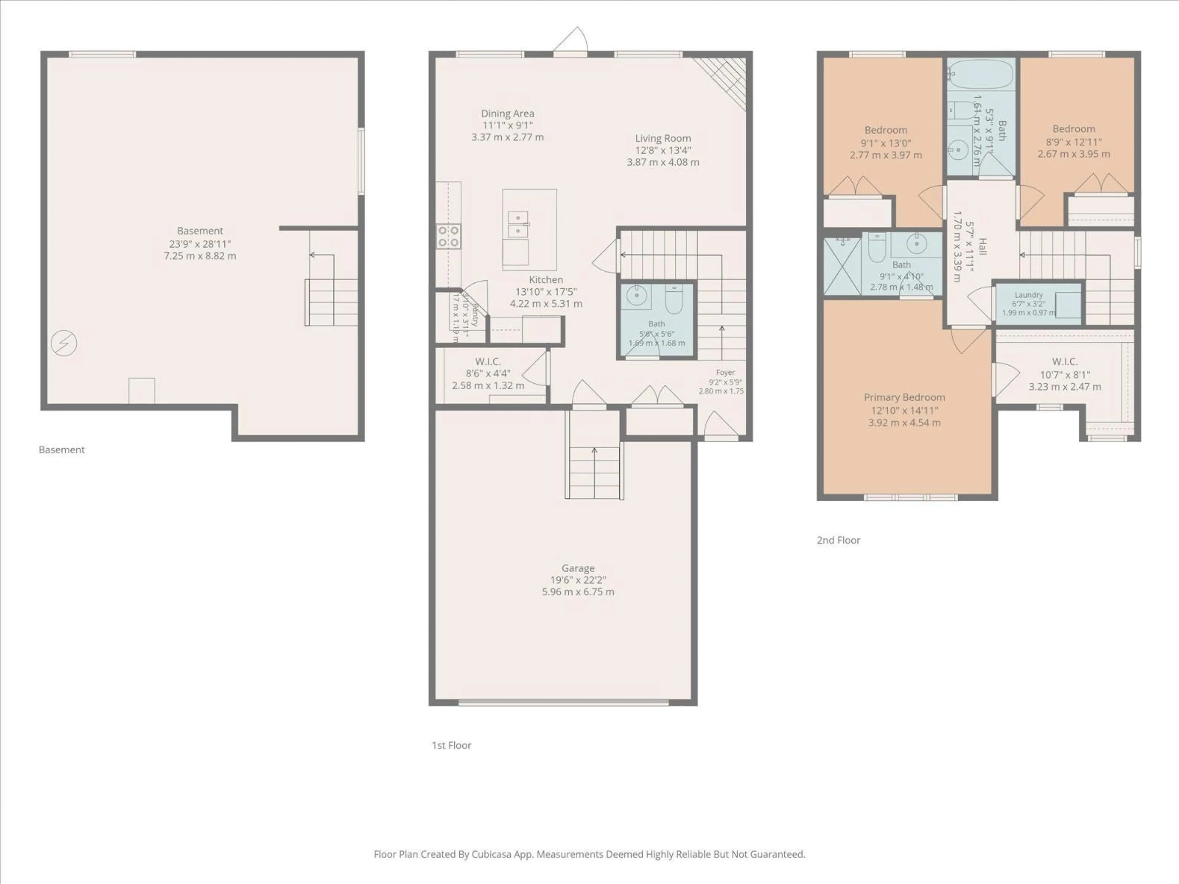 Floor plan for 8602 - 75 SOUTHFORT BV, Fort Saskatchewan Alberta T8L0J8