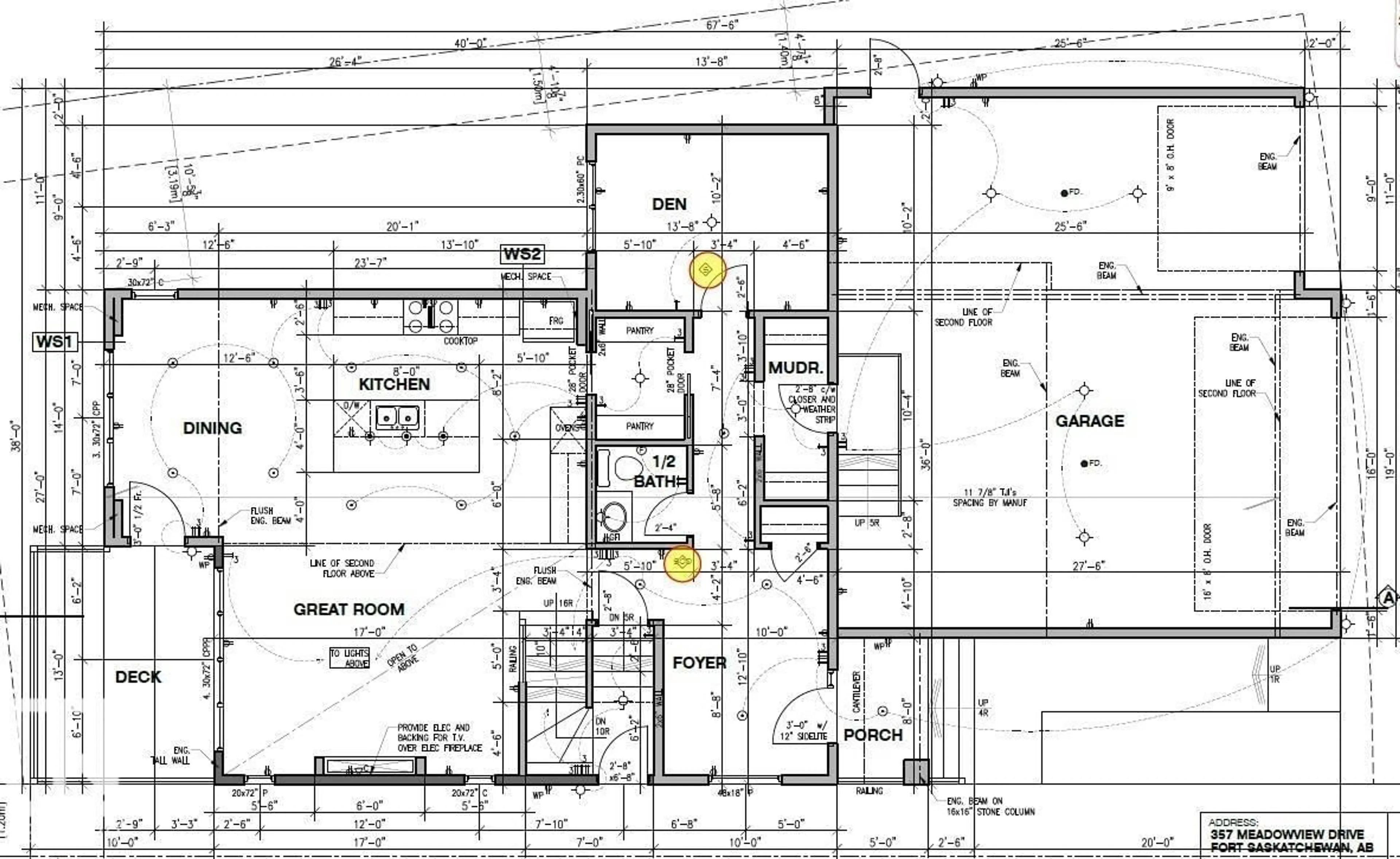 Floor plan for 357 MEADOWVIEW DR, Fort Saskatchewan Alberta T8L0X7