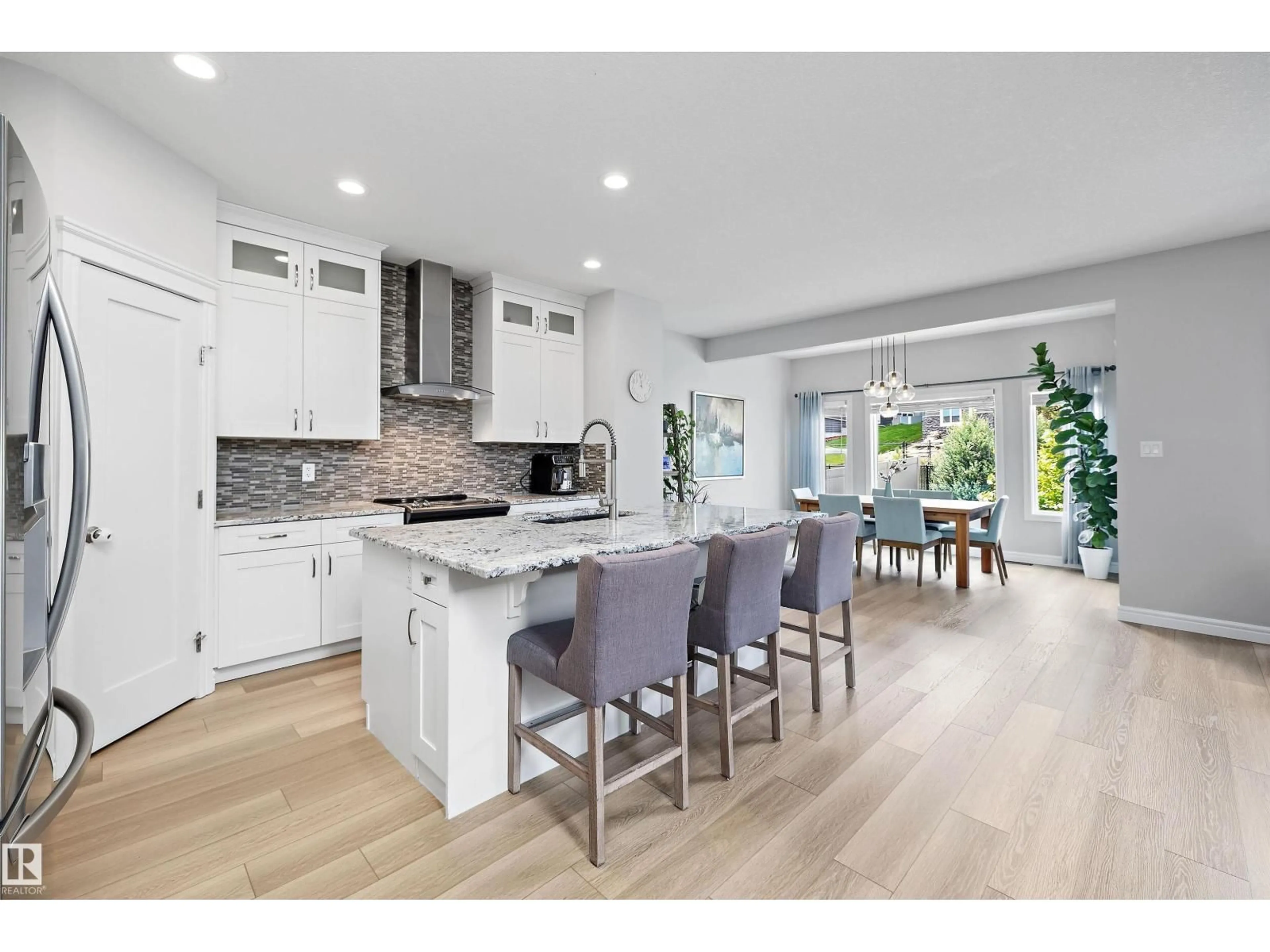 Open concept kitchen, unknown for NW - 17108 43 ST, Edmonton Alberta T5Y0Z3
